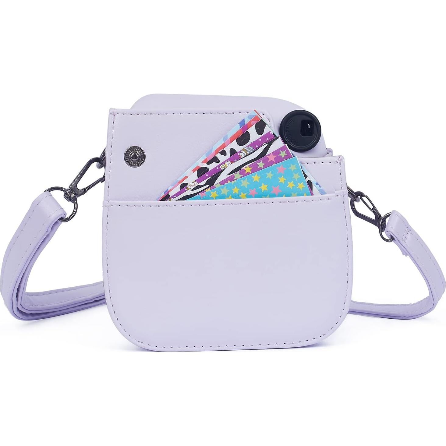 Funda Protectora para Cámara Fujifilm Instax Mini 12/11 - PU Lila