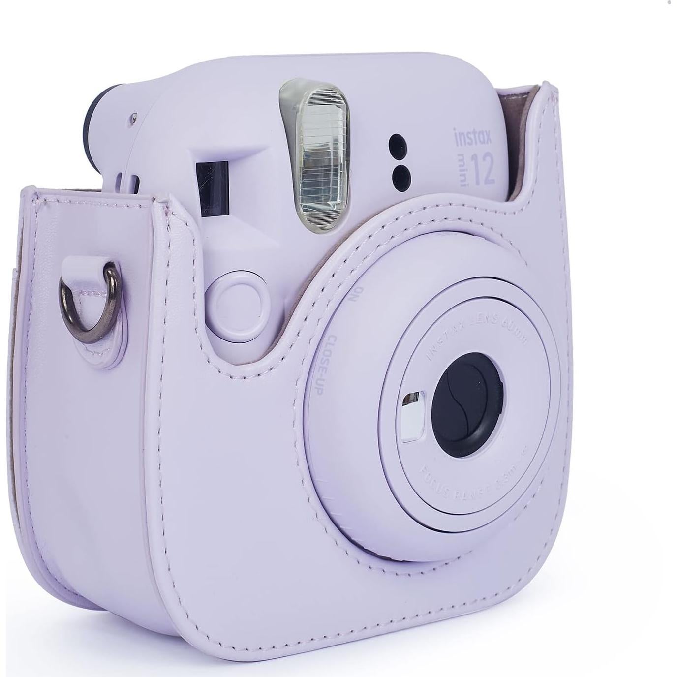 Funda Protectora para Cámara Fujifilm Instax Mini 12/11 - PU Lila