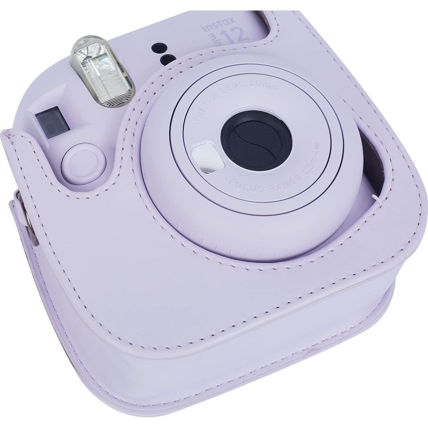 Funda Protectora para Cámara Fujifilm Instax Mini 12/11 - PU Lila