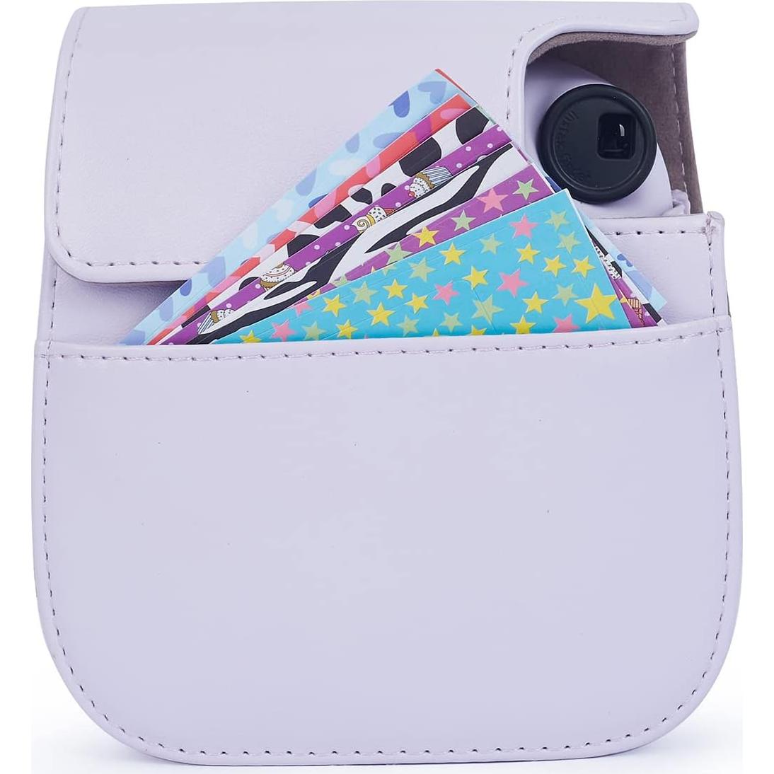 Funda Protectora para Cámara Fujifilm Instax Mini 12/11 - PU Lila