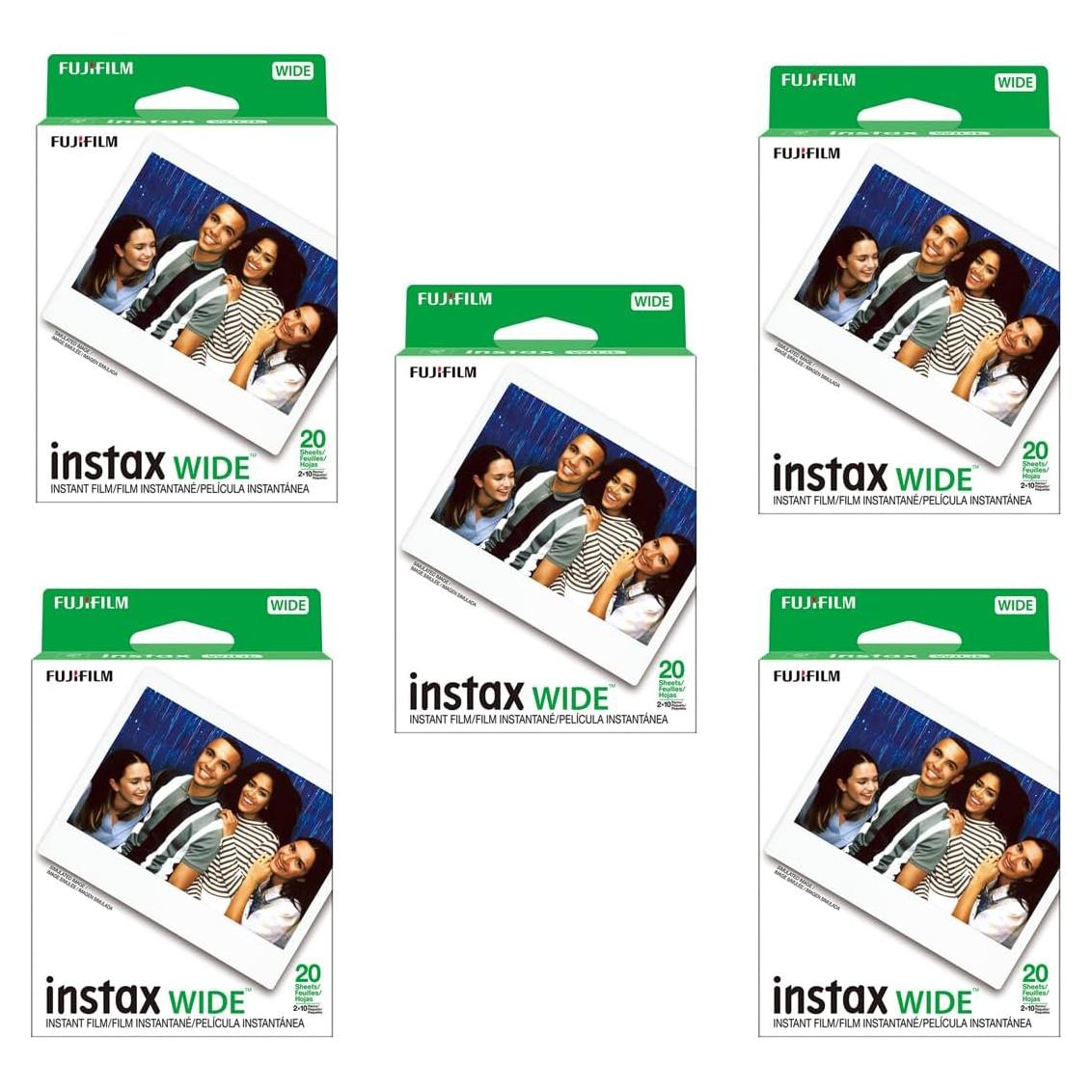 Películas Instantáneas Fujifilm Instax Wide 50 Hojas ISO 800