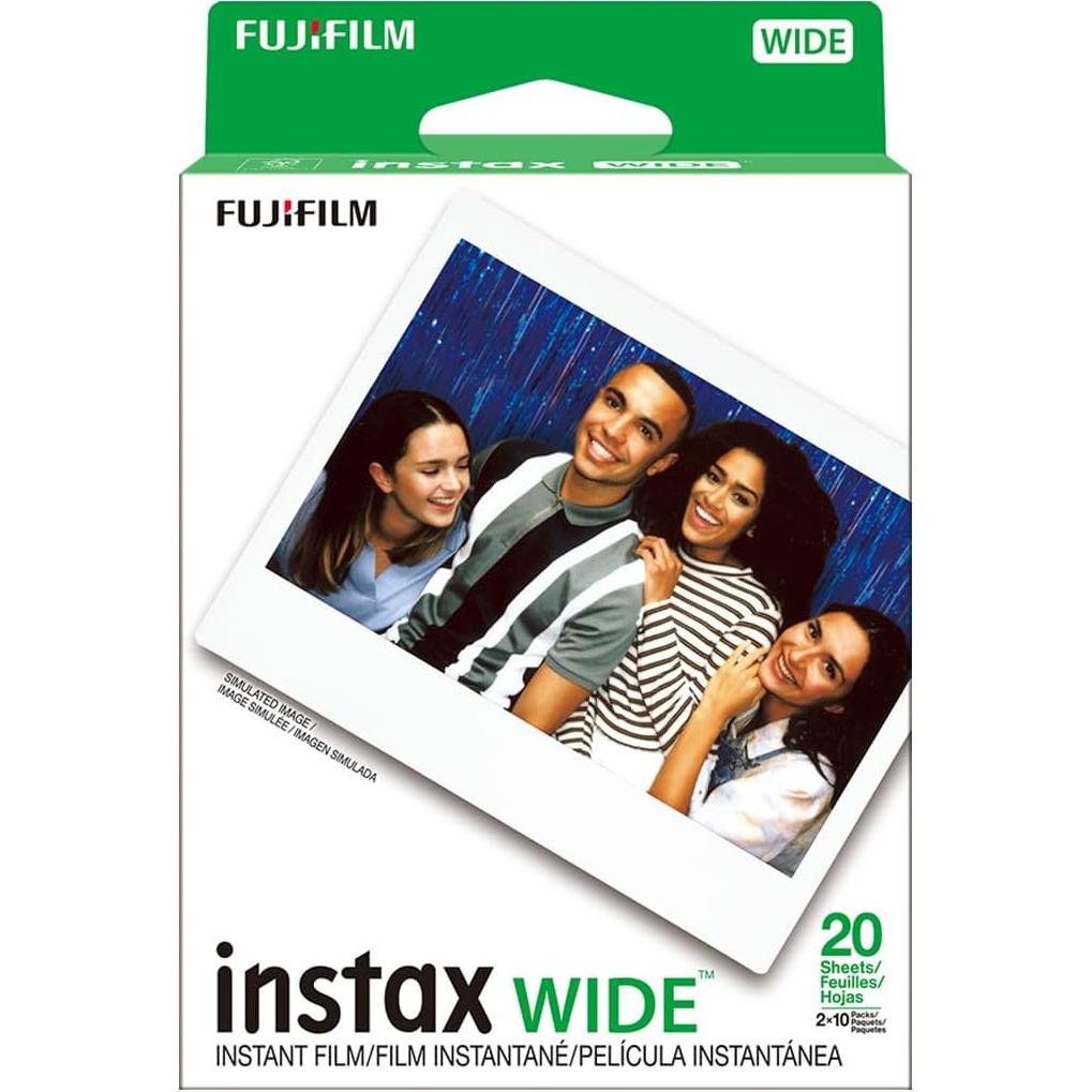 Películas Instantáneas Fujifilm Instax Wide 50 Hojas ISO 800