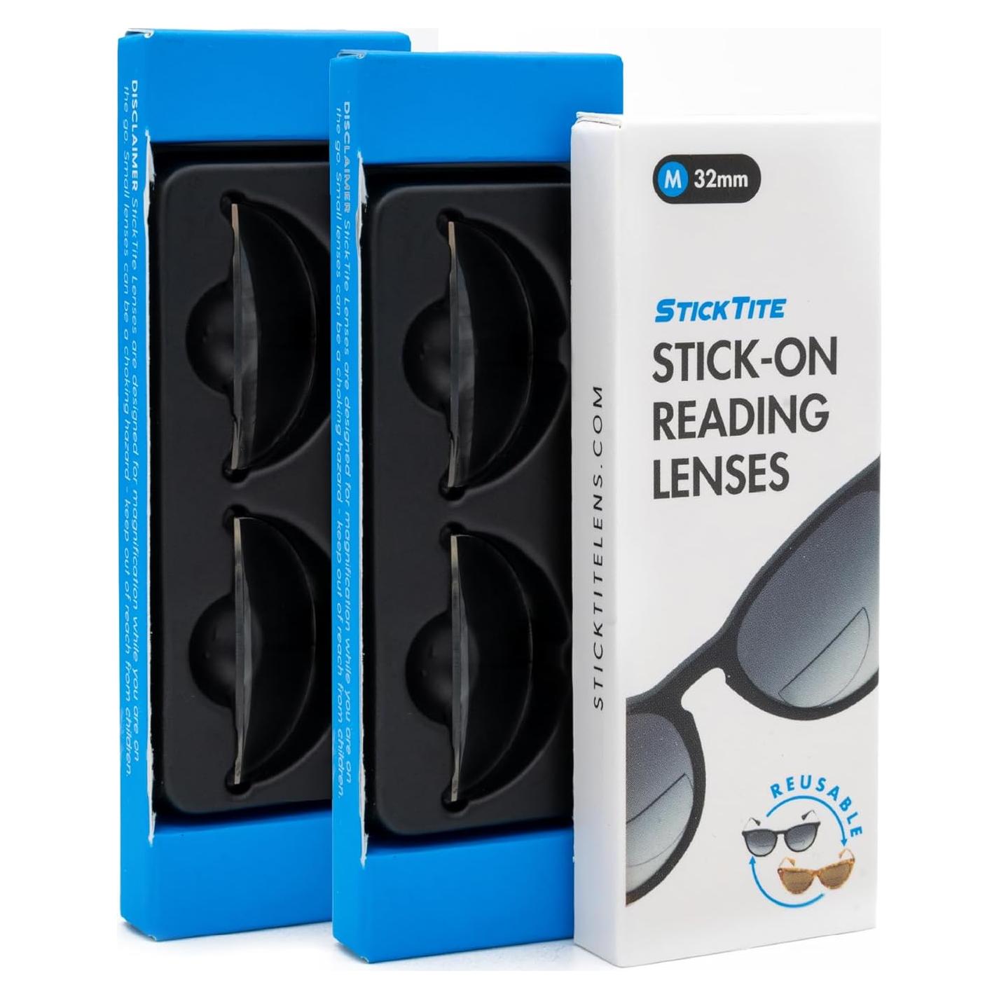 Lentes StickTite Medianas 32 mm Bifocales Autoadhesivas