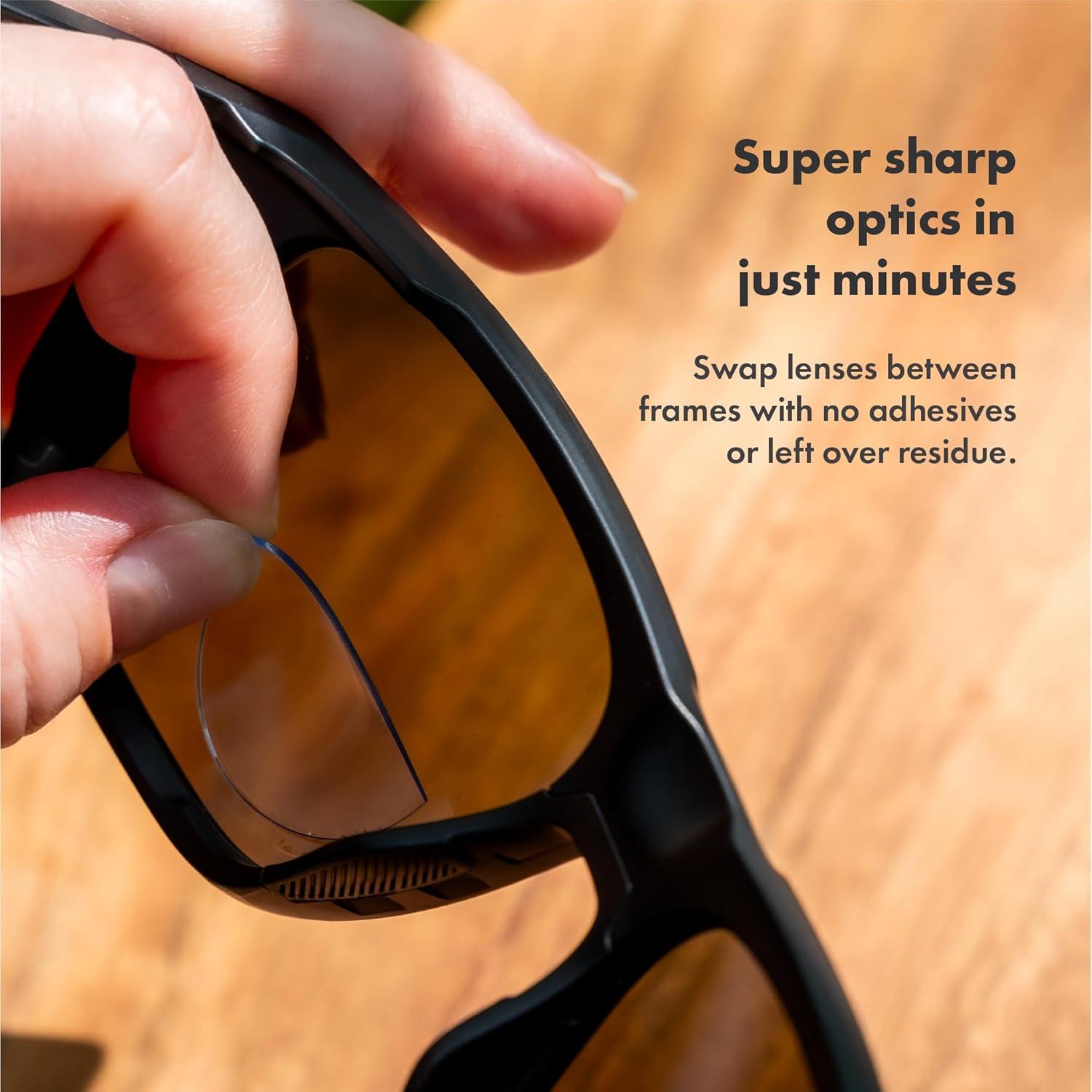 Lentes StickTite Medianas 32 mm Bifocales Autoadhesivas