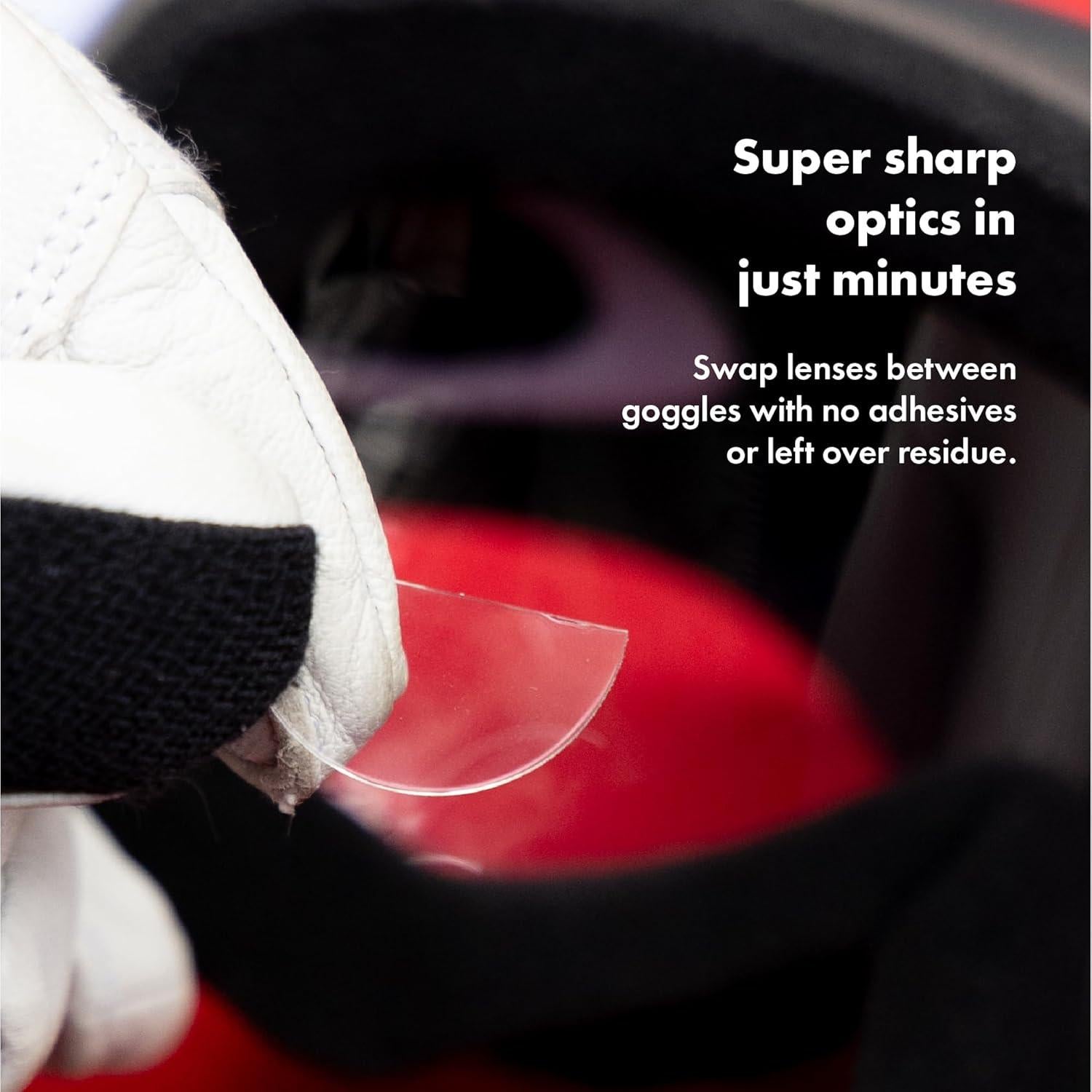 Lentes StickTite Medianas 32 mm Bifocales Autoadhesivas