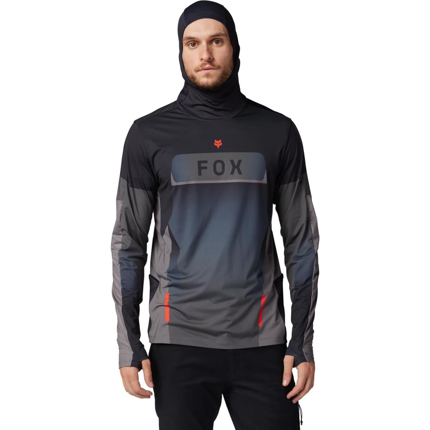 Jersey Fox Racing XX-Large Ranger Drive UPF 50 Negro