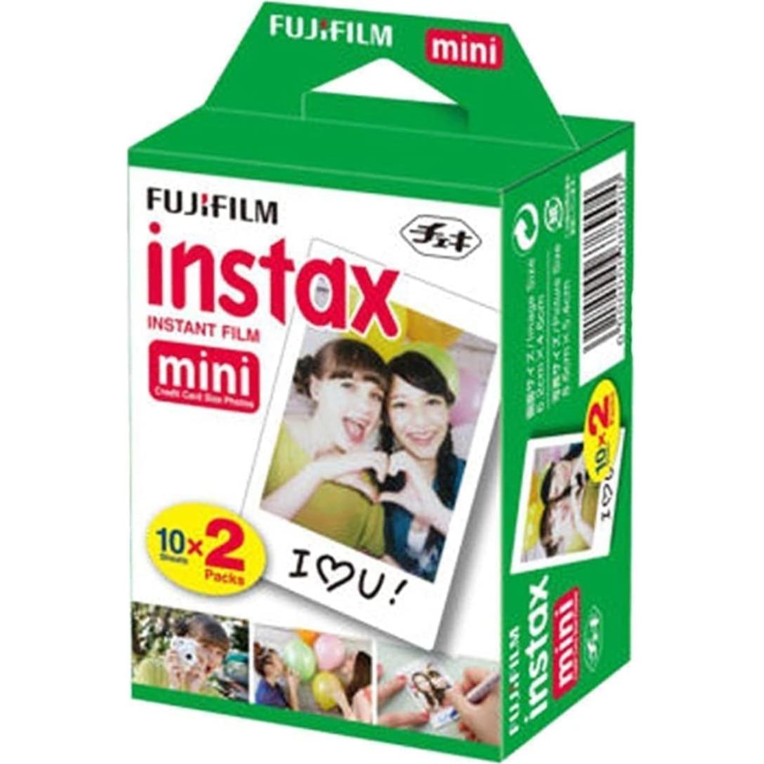 Cámara Instantánea Híbrida Fujifilm Mini EVO Marrón + 40 Hojas