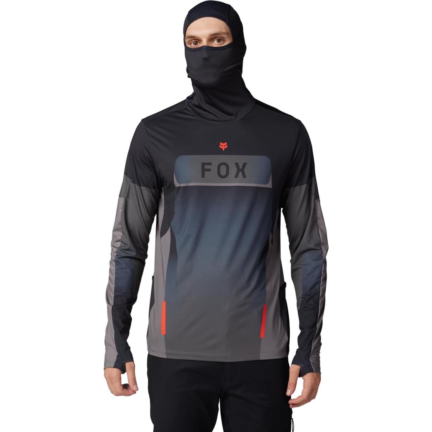 Jersey Ranger Drive Fox Racing Hombre UPF 50 Negro XL