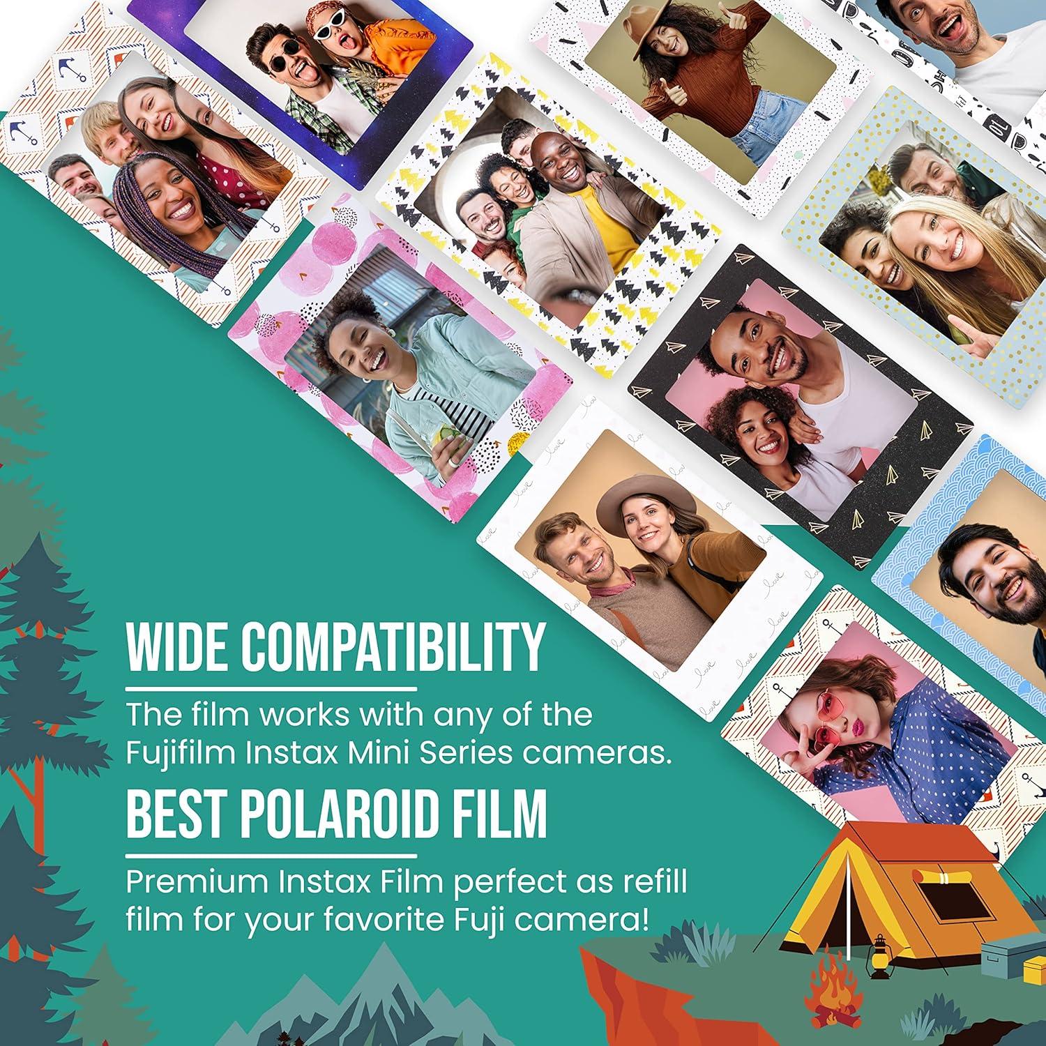 Película Instantánea Fujifilm Instax Mini - Doble Paquete 20 Hojas