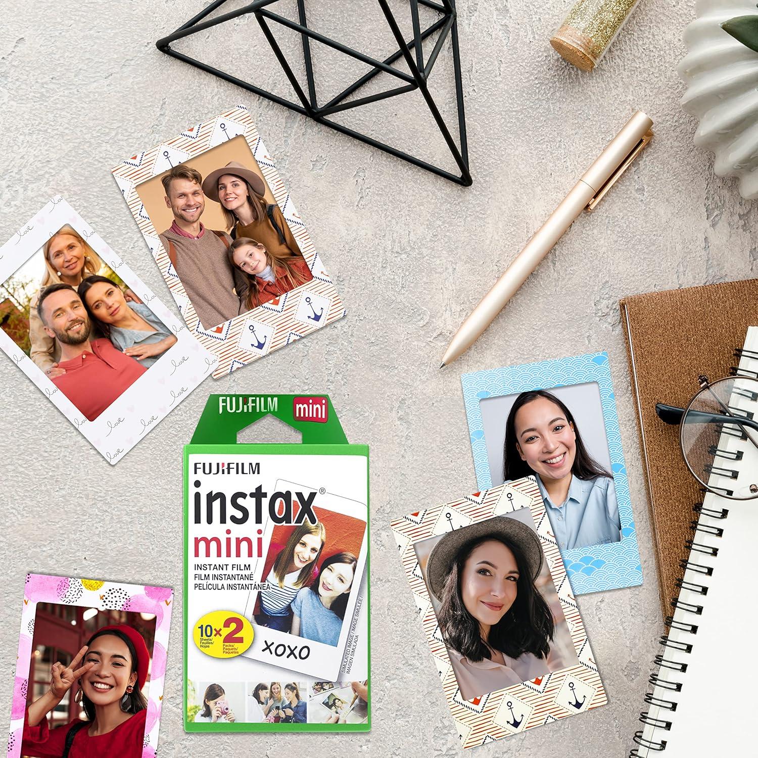 Película Instantánea Fujifilm Instax Mini - Doble Paquete 20 Hojas
