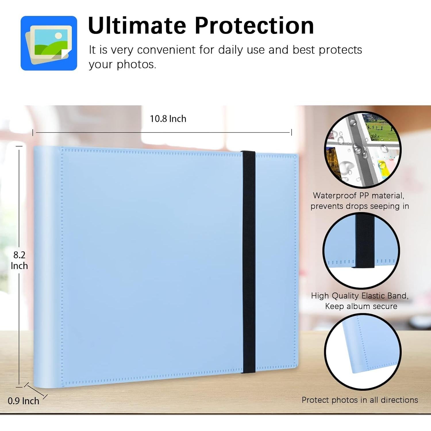 Álbum de Fotos Veicevol 160 Bolsillos para Fujifilm Polaroid