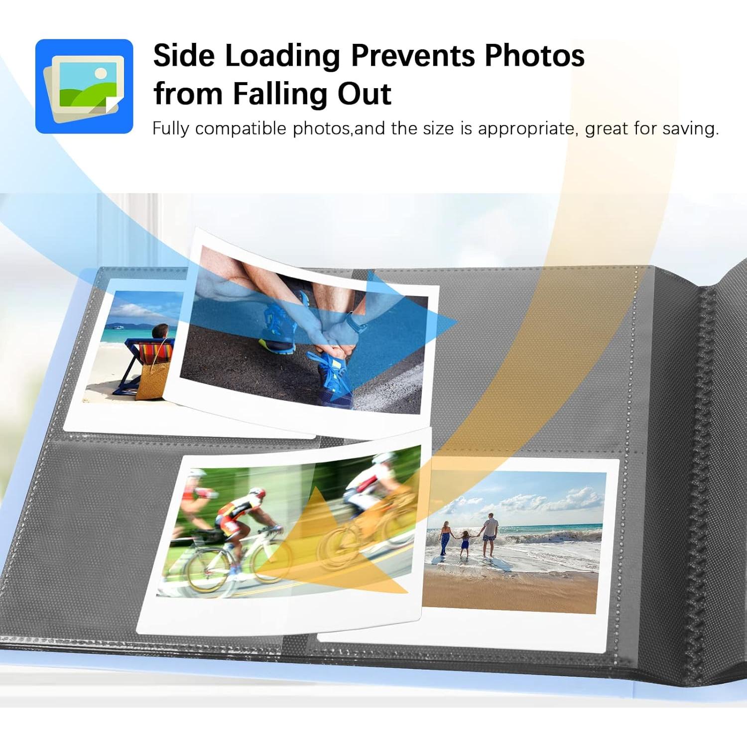 Álbum de Fotos Veicevol 160 Bolsillos para Fujifilm Polaroid