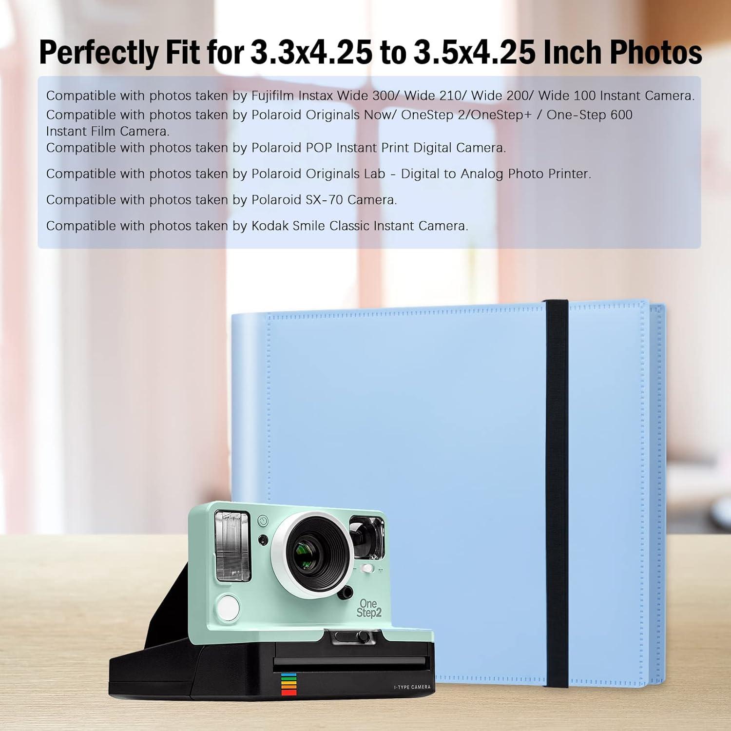 Álbum de Fotos Veicevol 160 Bolsillos para Fujifilm Polaroid