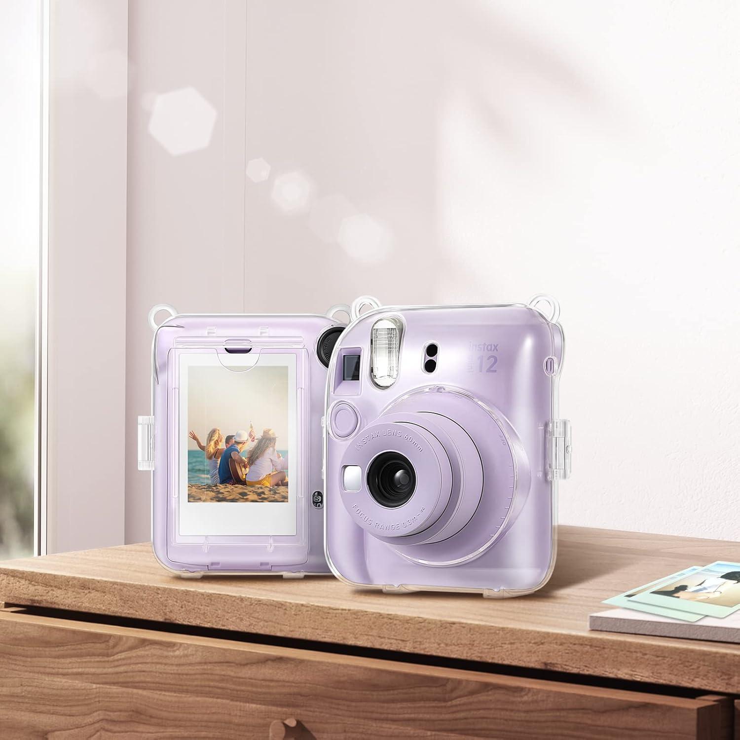 Funda Protectora Transparente Fintie para Fujifilm Instax Mini 12