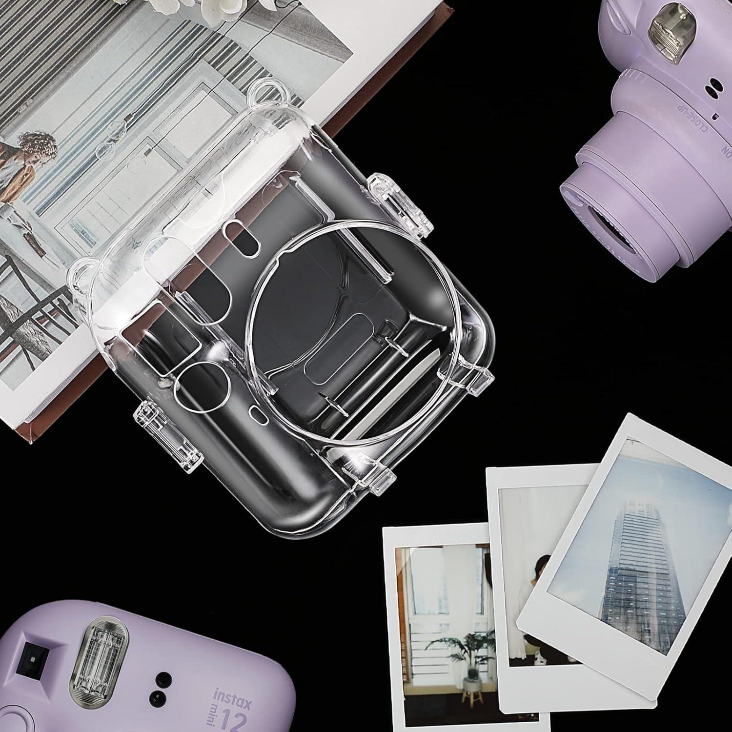 Funda Protectora Transparente Fintie para Fujifilm Instax Mini 12