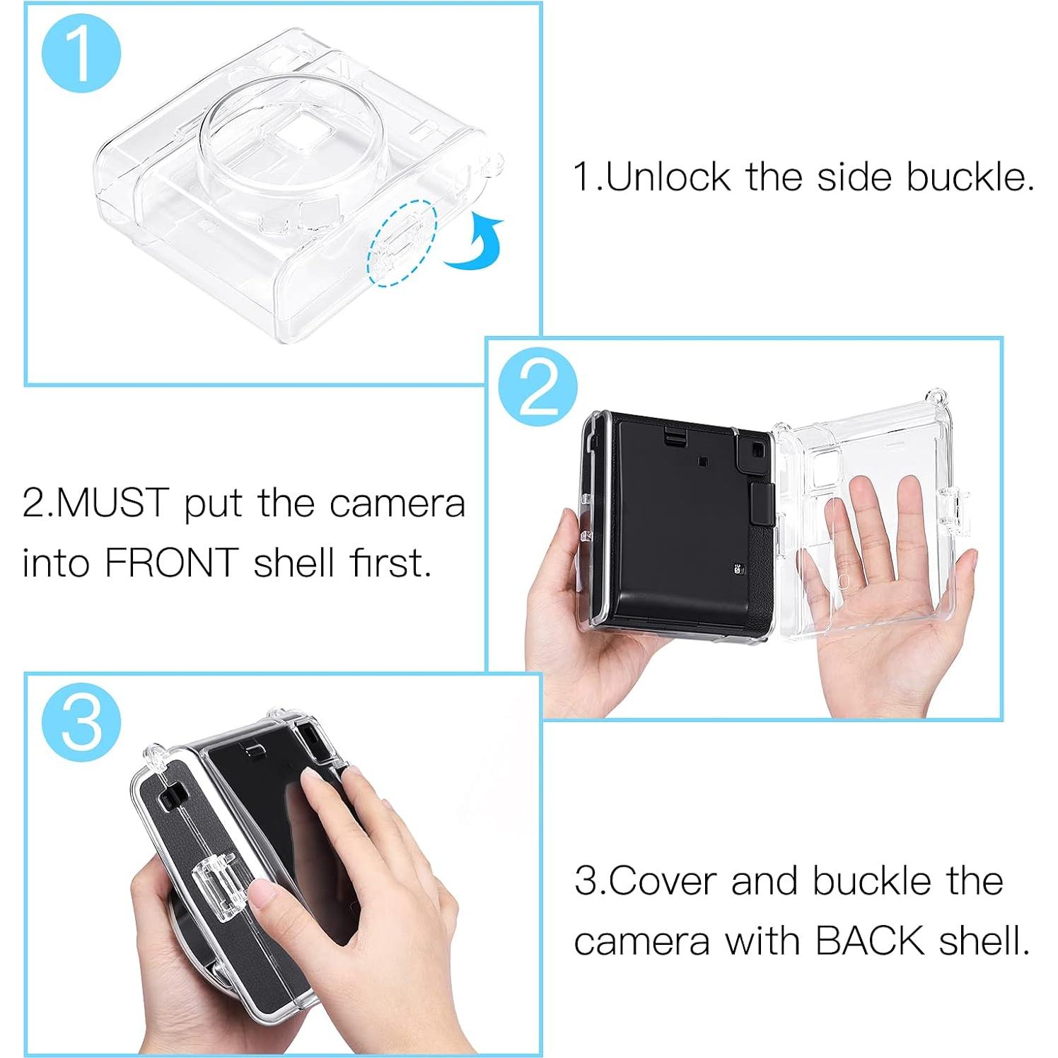 Funda Protectora PVC para Cámara Fujifilm Instax Mini 40