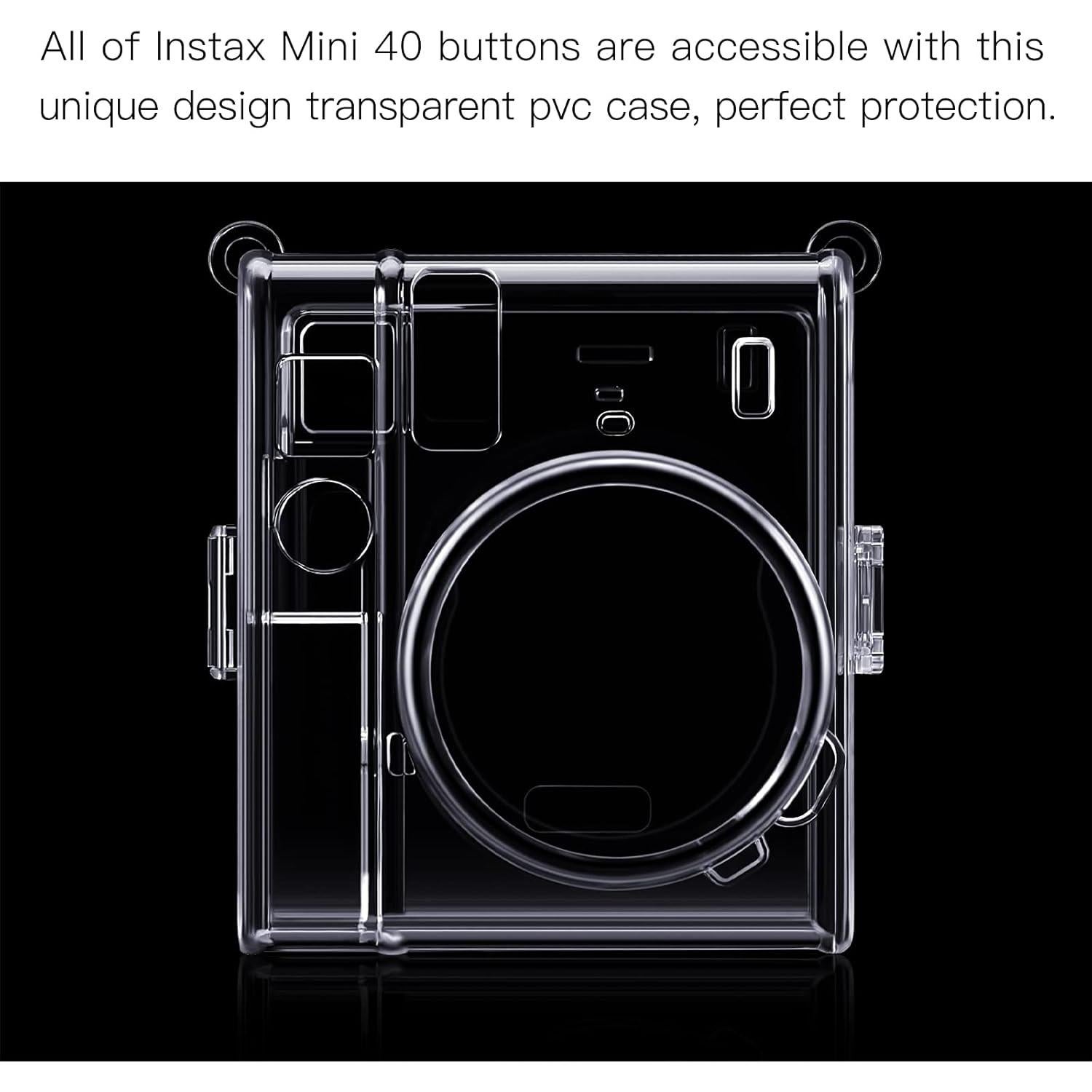 Funda Protectora PVC para Cámara Fujifilm Instax Mini 40