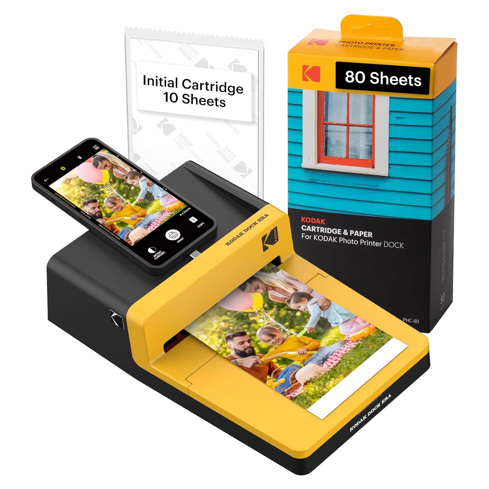 Impresora de Fotos Instantáneas KODAK Dock ERA Plus 10x15 cm