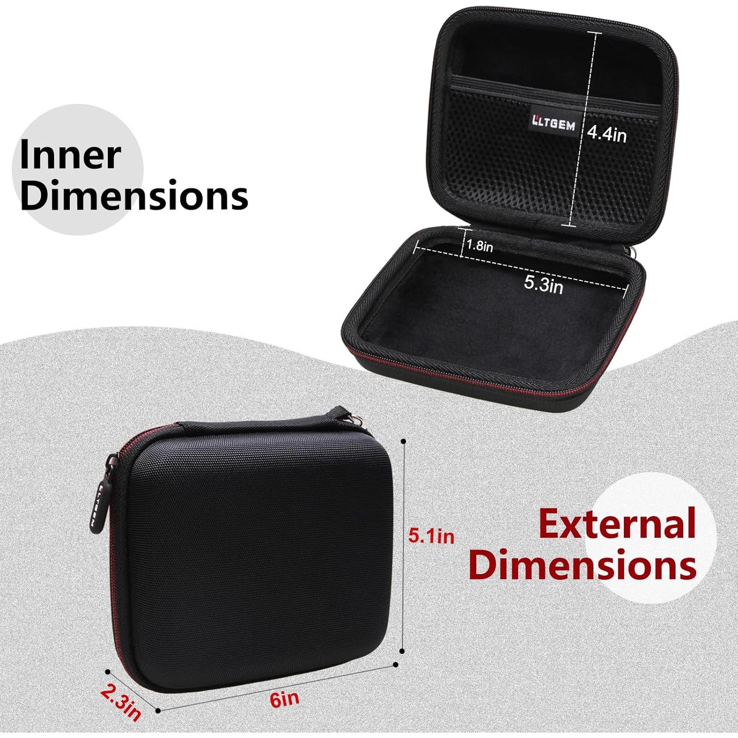 Funda LTGEM Negra para KODAK Mini Shot 3 Retro 4PASS