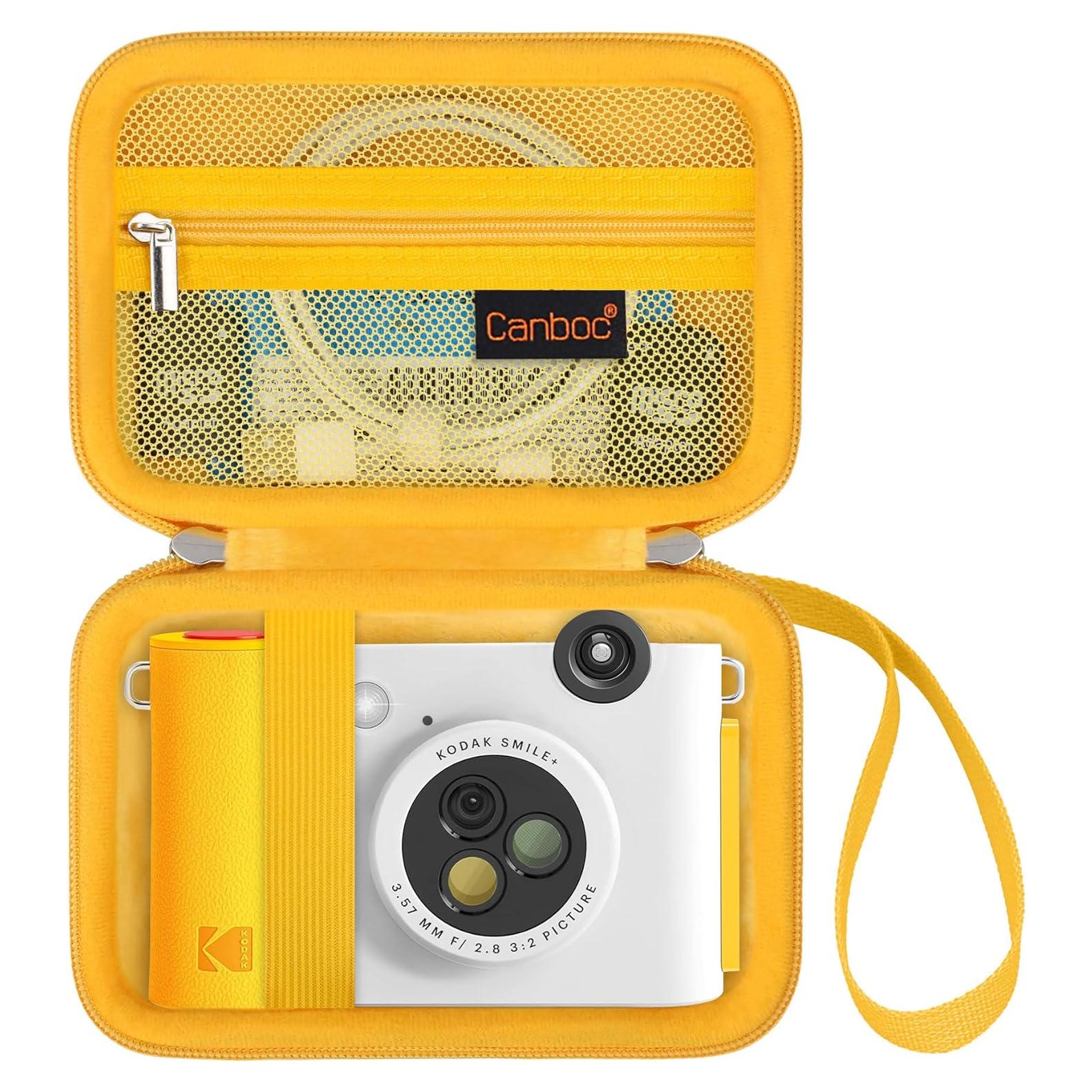 Funda Canboc Amarilla para KODAK Smile+ Cámara Instantánea