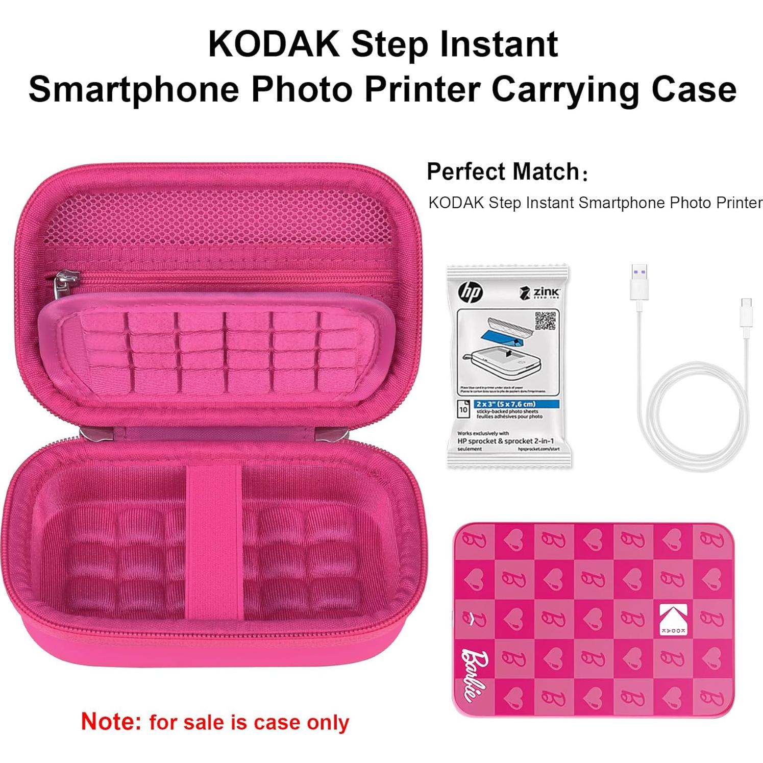 Funda de Transporte Elonbo para Impresora Kodak x Barbie - Frambuesa