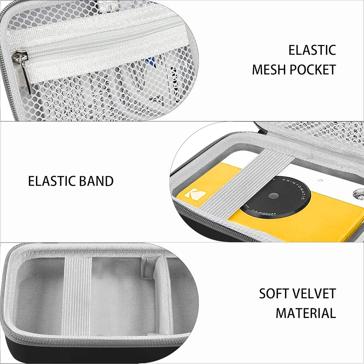 Funda de cámara Leayjeen para Kodak y Canon - Negro