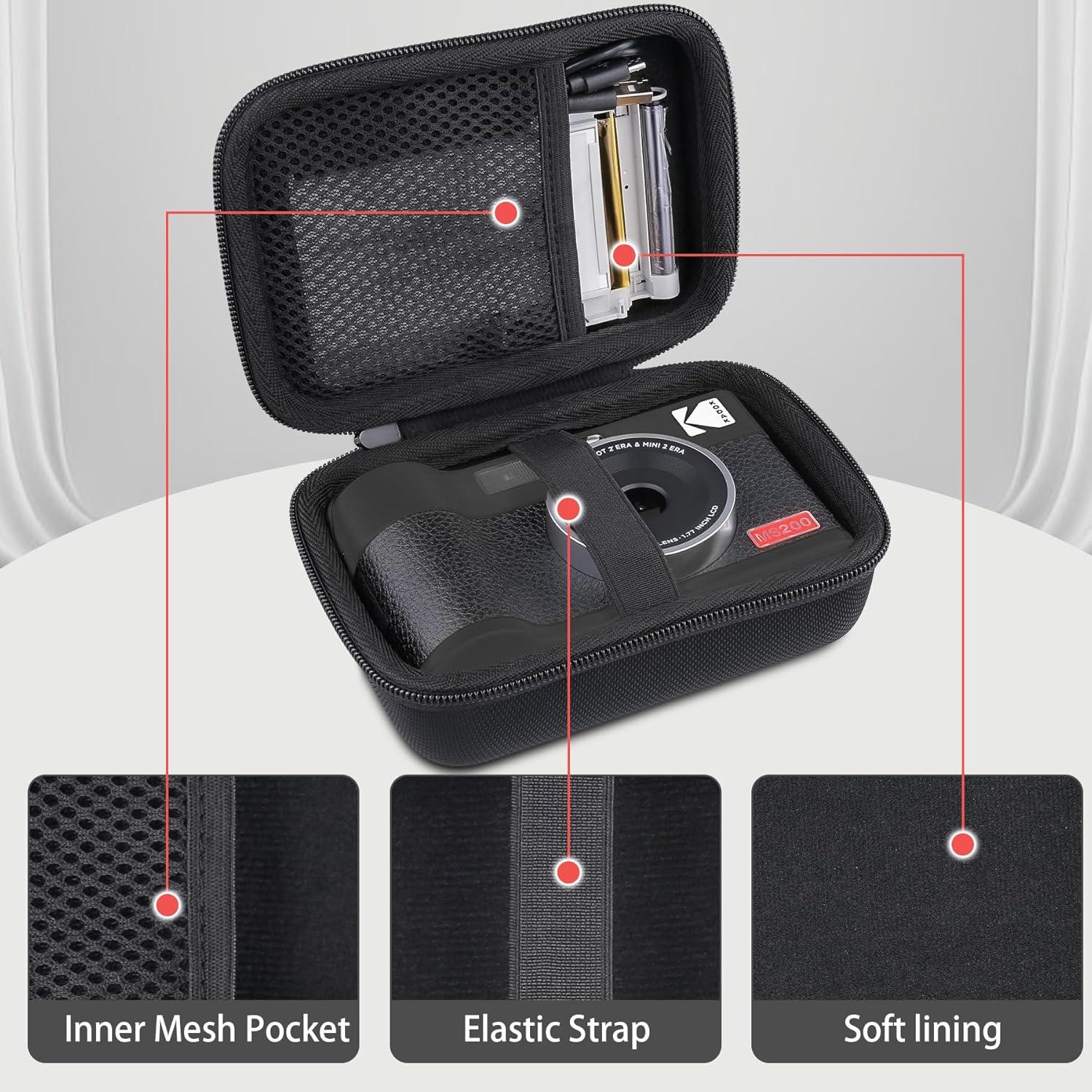 Funda dura para KODAK Mini Shot 2 ERA - Negro, EVA a prueba de agua