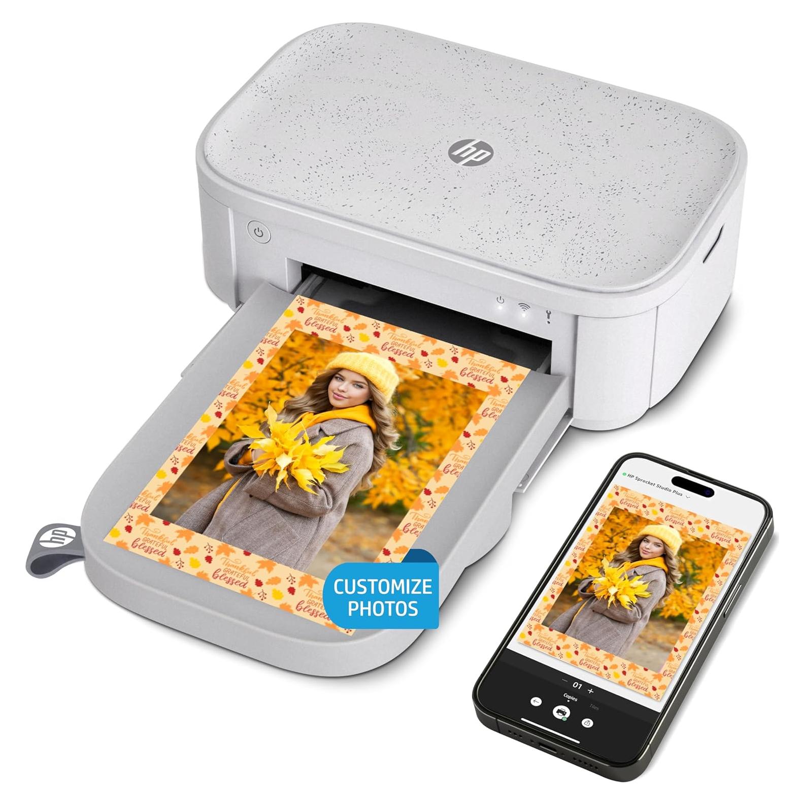 Impresora de Fotos Instantáneas HP Sprocket Studio Plus 10x15 cm - Wi-Fi