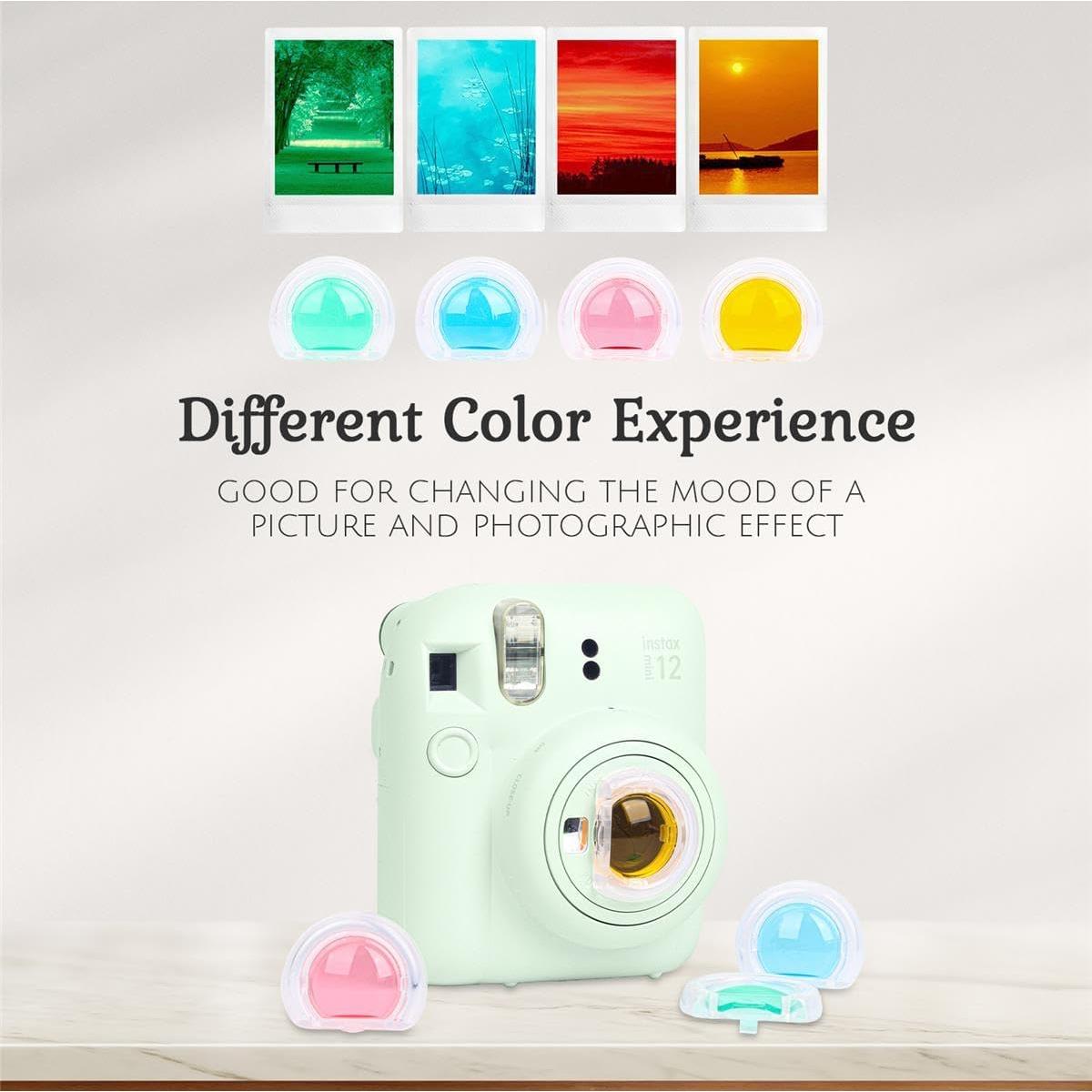 Cámara instantánea Fujifilm Instax Mini 12 verde menta + 40 exposiciones