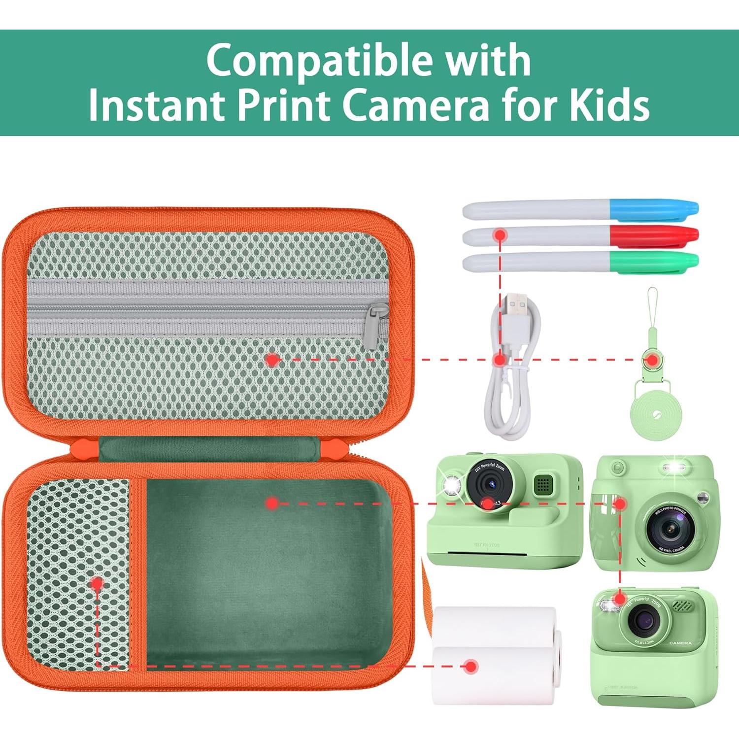 Funda Dura Verde Menta para Cámara Infantil ESOXOFFORE