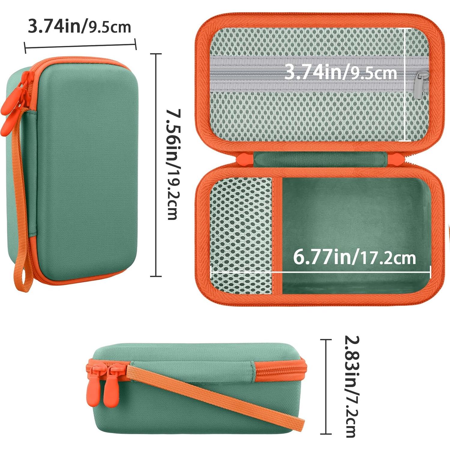 Funda Dura Verde Menta para Cámara Infantil ESOXOFFORE