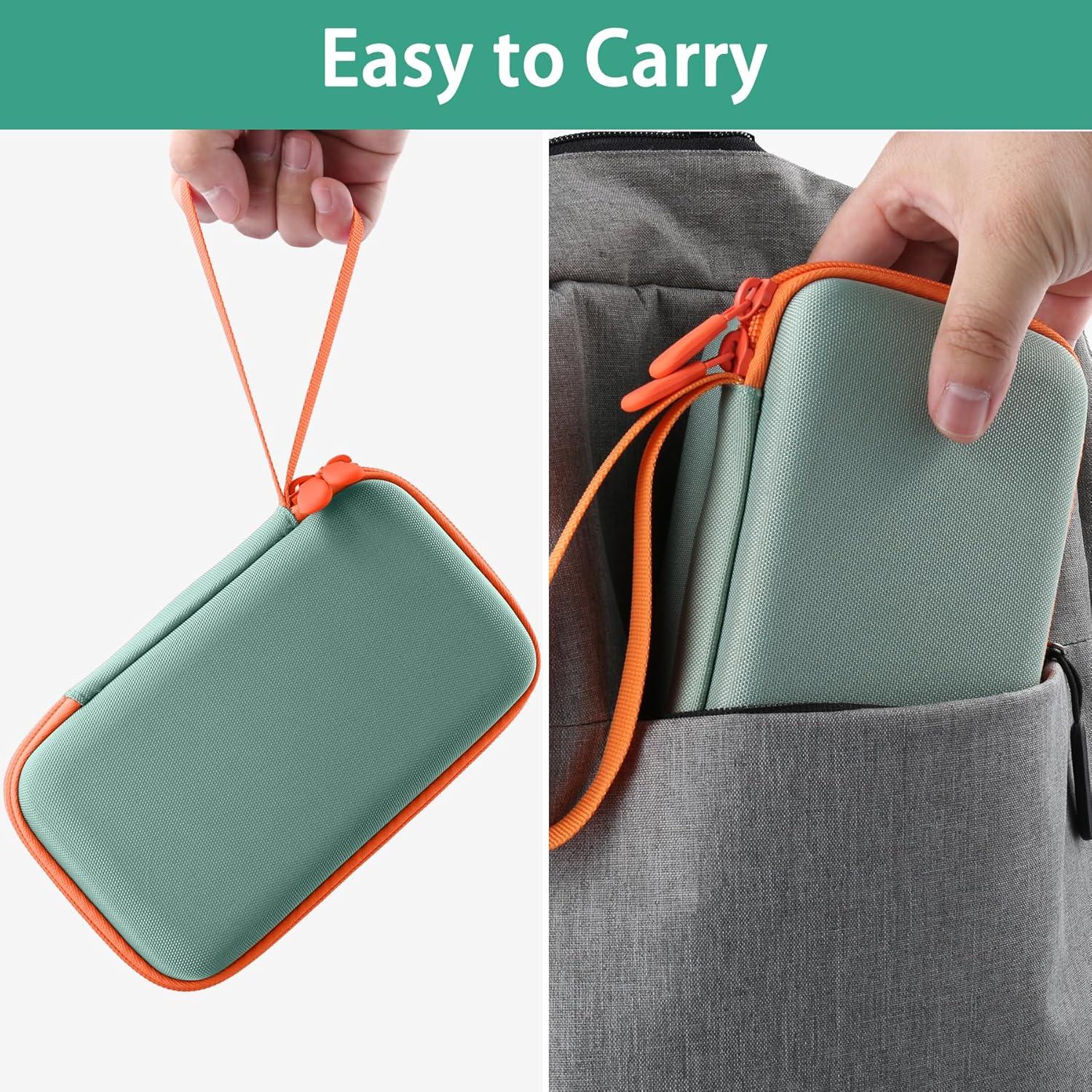 Funda Dura Verde Menta para Cámara Infantil ESOXOFFORE