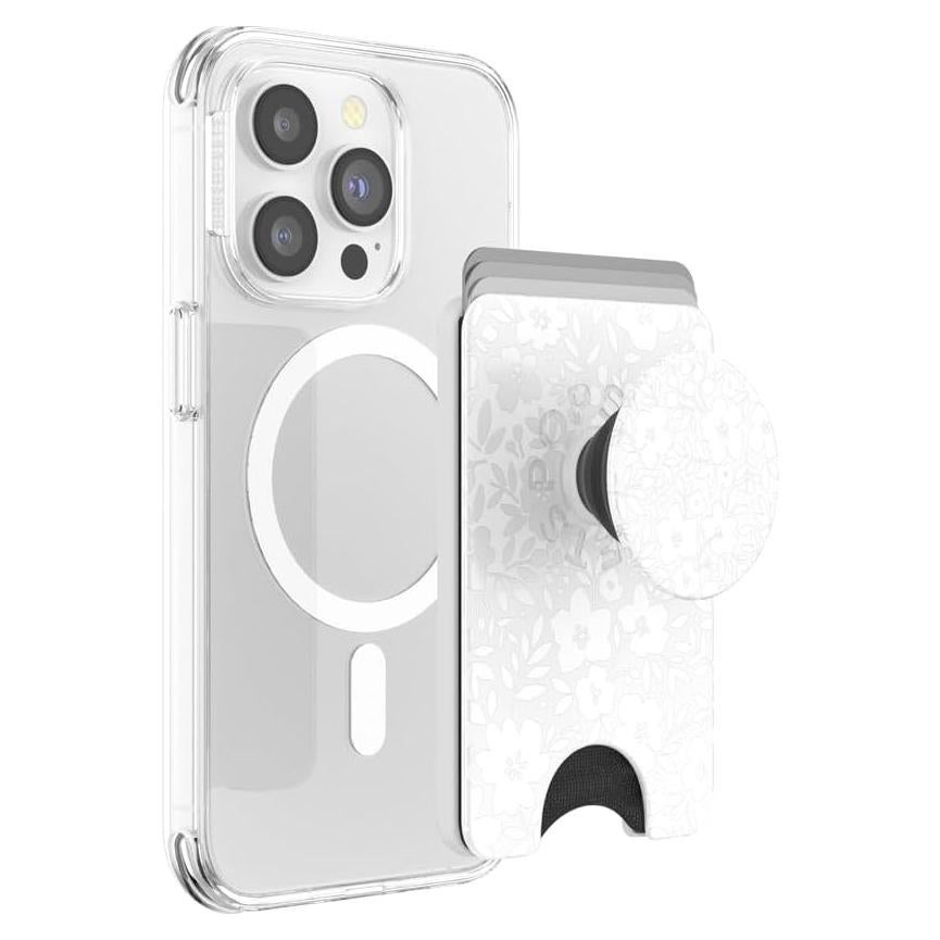 Billetera PopSockets Magnética para Teléfono - Blanco Fresco