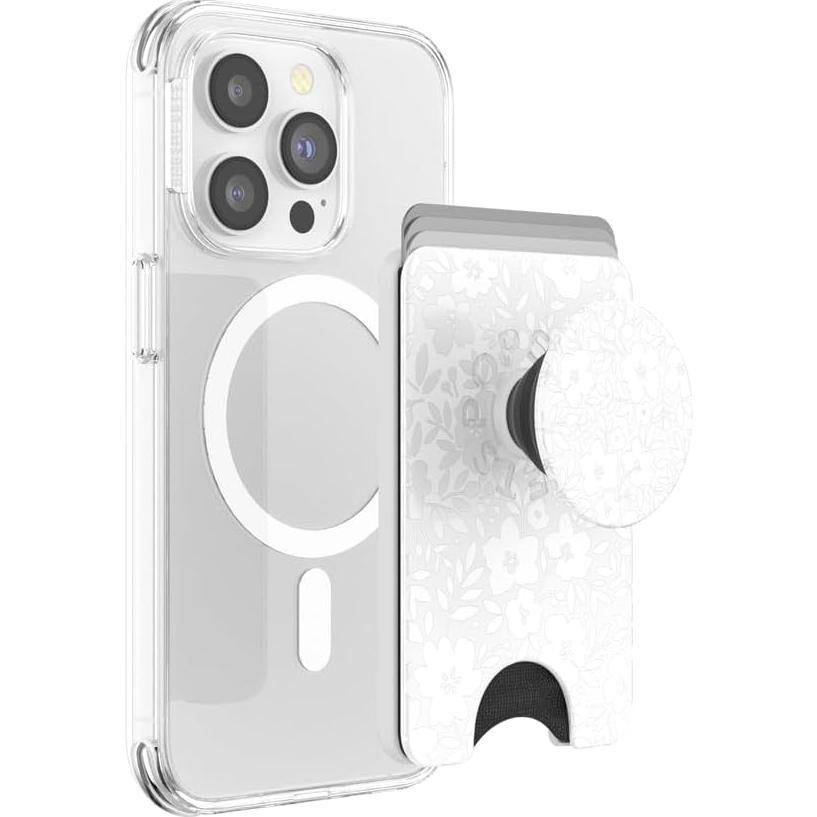 Billetera PopSockets Magnética para Teléfono - Blanco Fresco