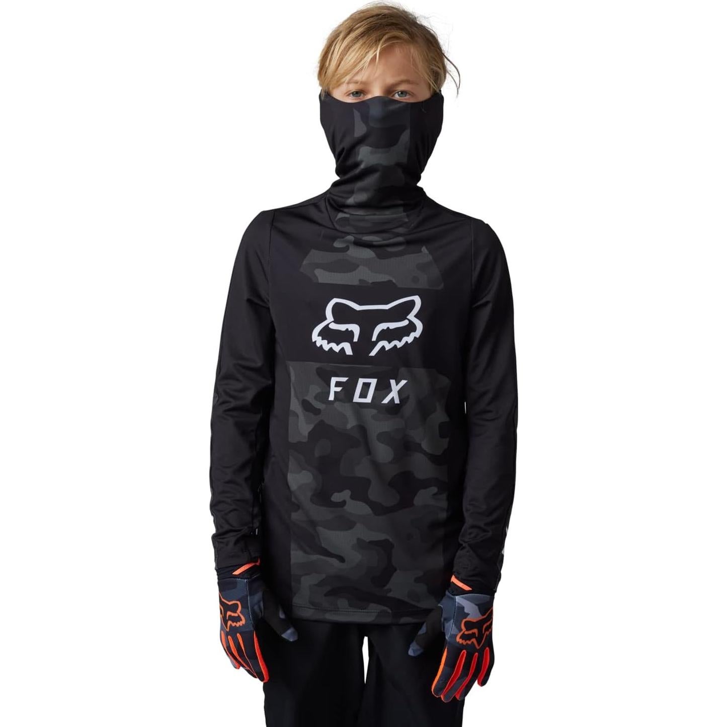 Jersey Fox Racing Youth Ranger Drive Jrsy Rojo Fluorescente