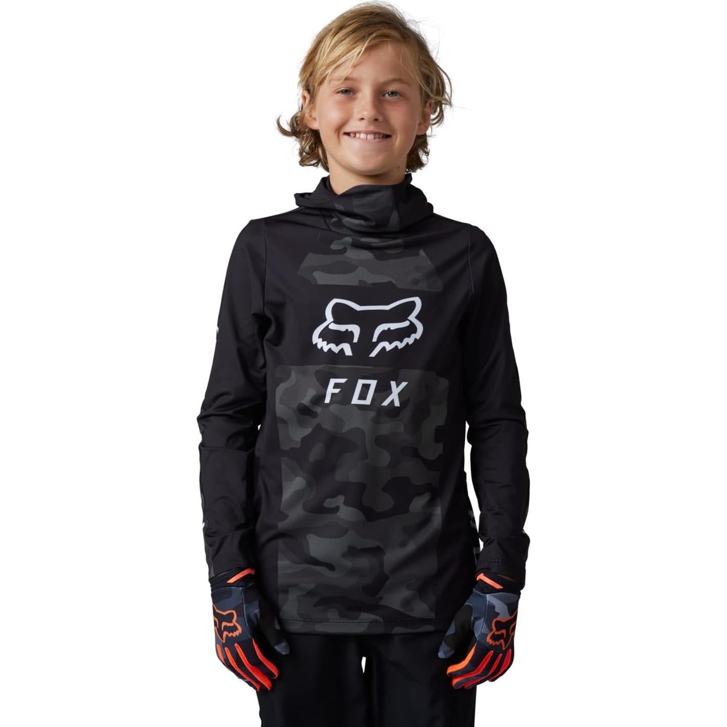 Jersey Fox Racing Youth Ranger Drive Jrsy Rojo Fluorescente