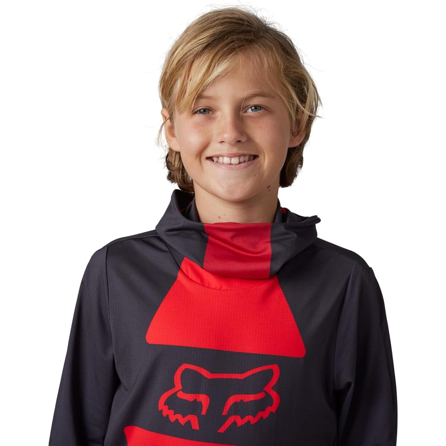 Jersey Fox Racing Ranger Drive Jrsy Krux Rojo Fluorescente