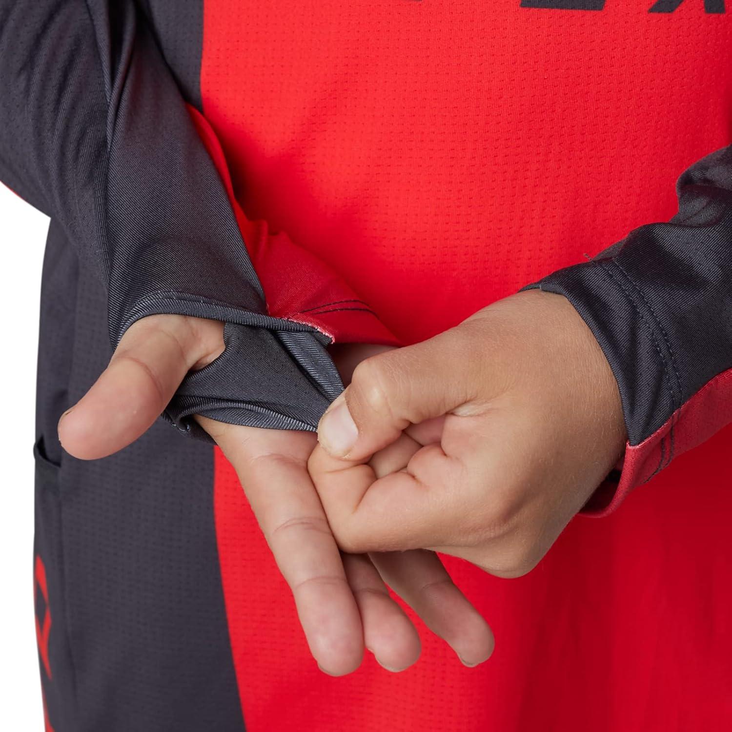 Jersey Fox Racing Ranger Drive Jrsy Krux Rojo Fluorescente