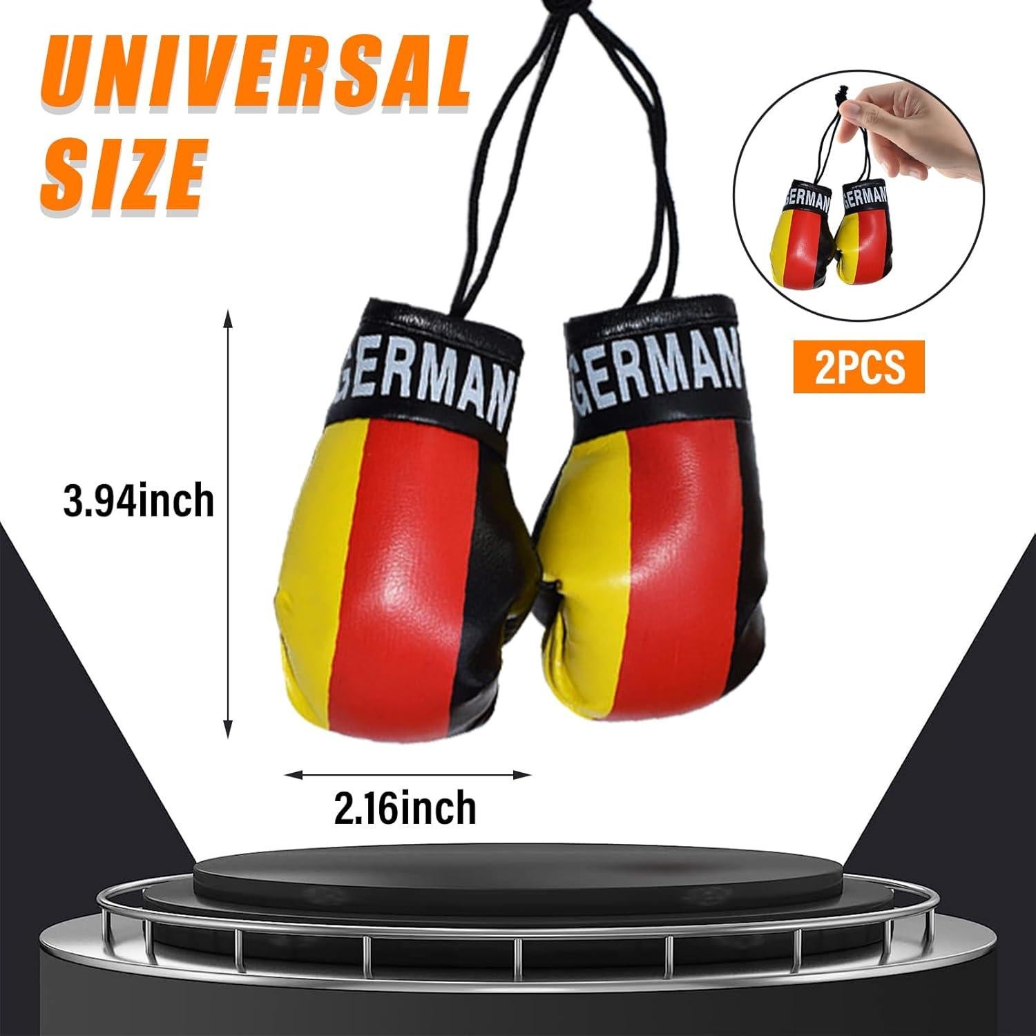 Guantes de Boxeo Mini Kewucn para Espejo de Coche PVC