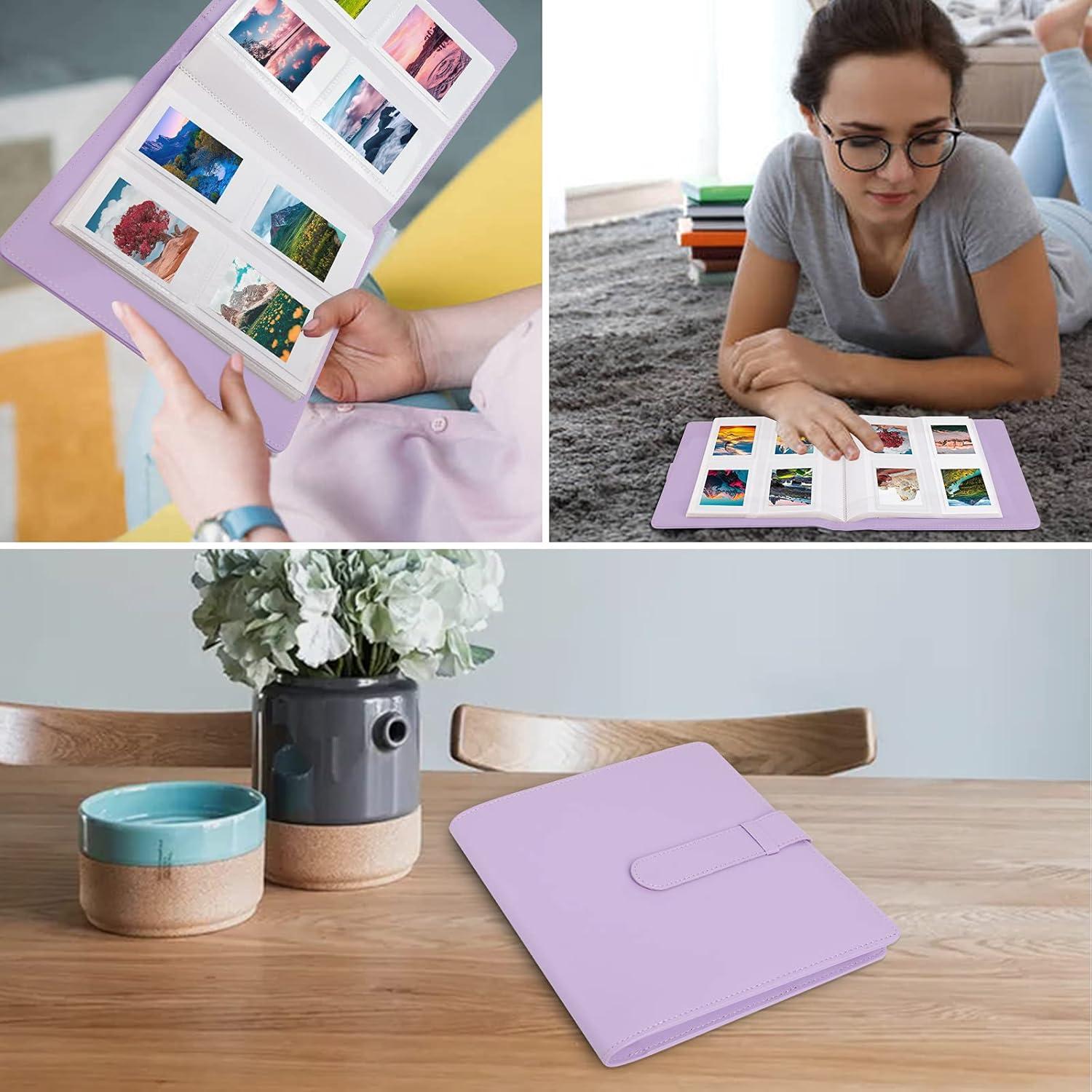 Álbum de Fotos Veicevol 256 Bolsillos para Fujifilm y Polaroid