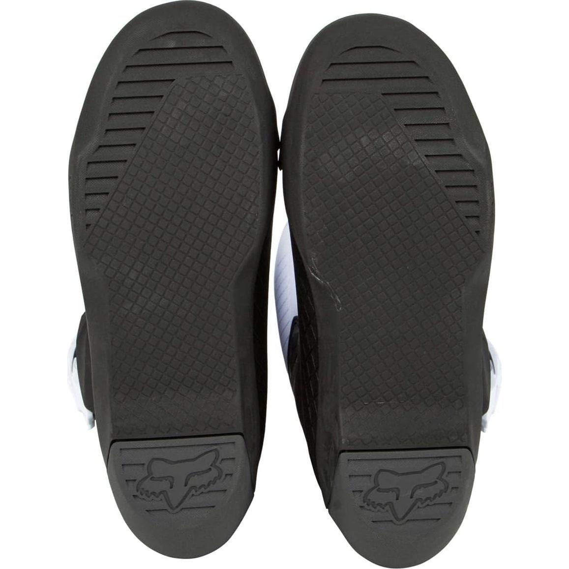 Bota de Motocross Comp Fox Racing Hombre Talla 9 Blanca