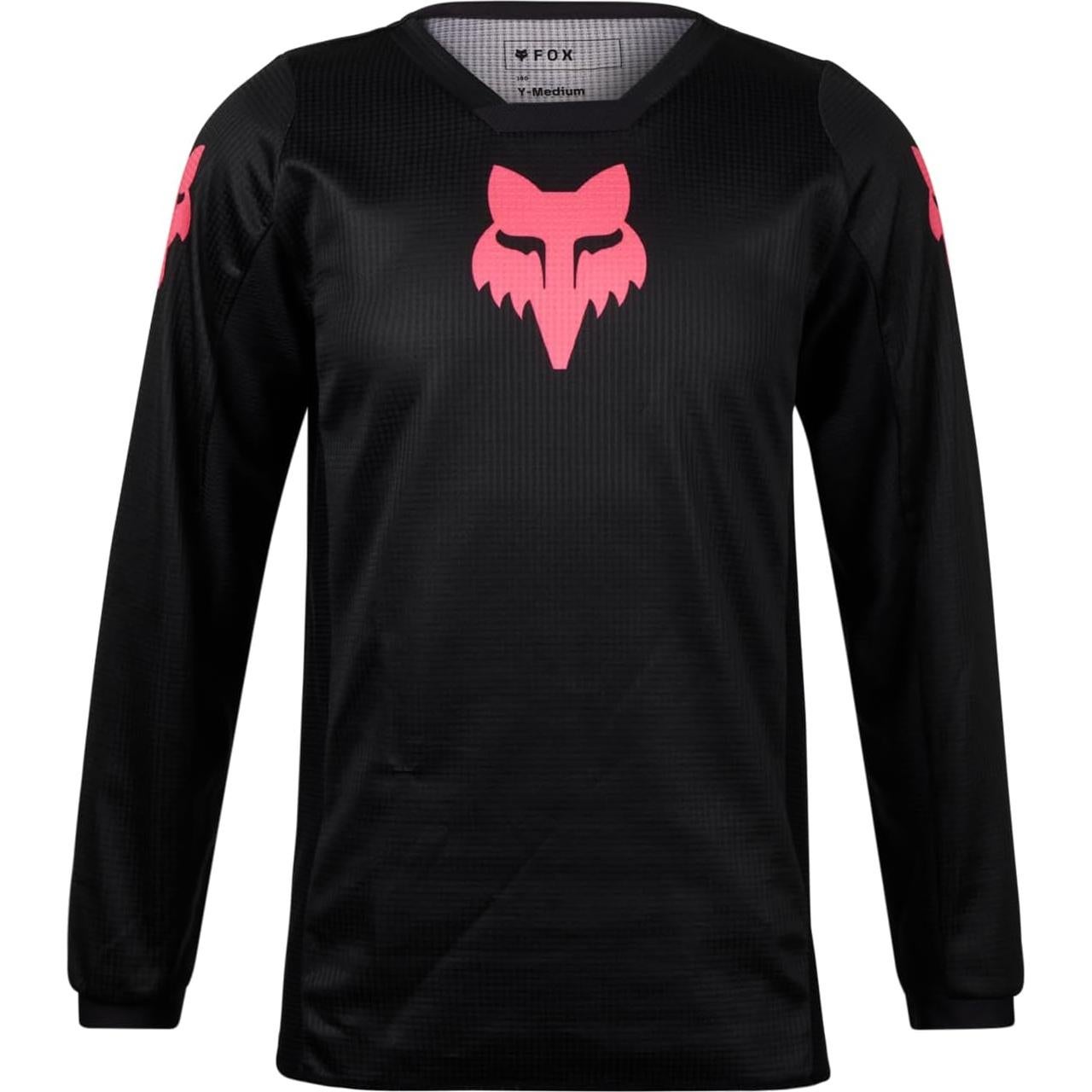 Jersey de Motocross Fox Racing Blackout Niñas Negro