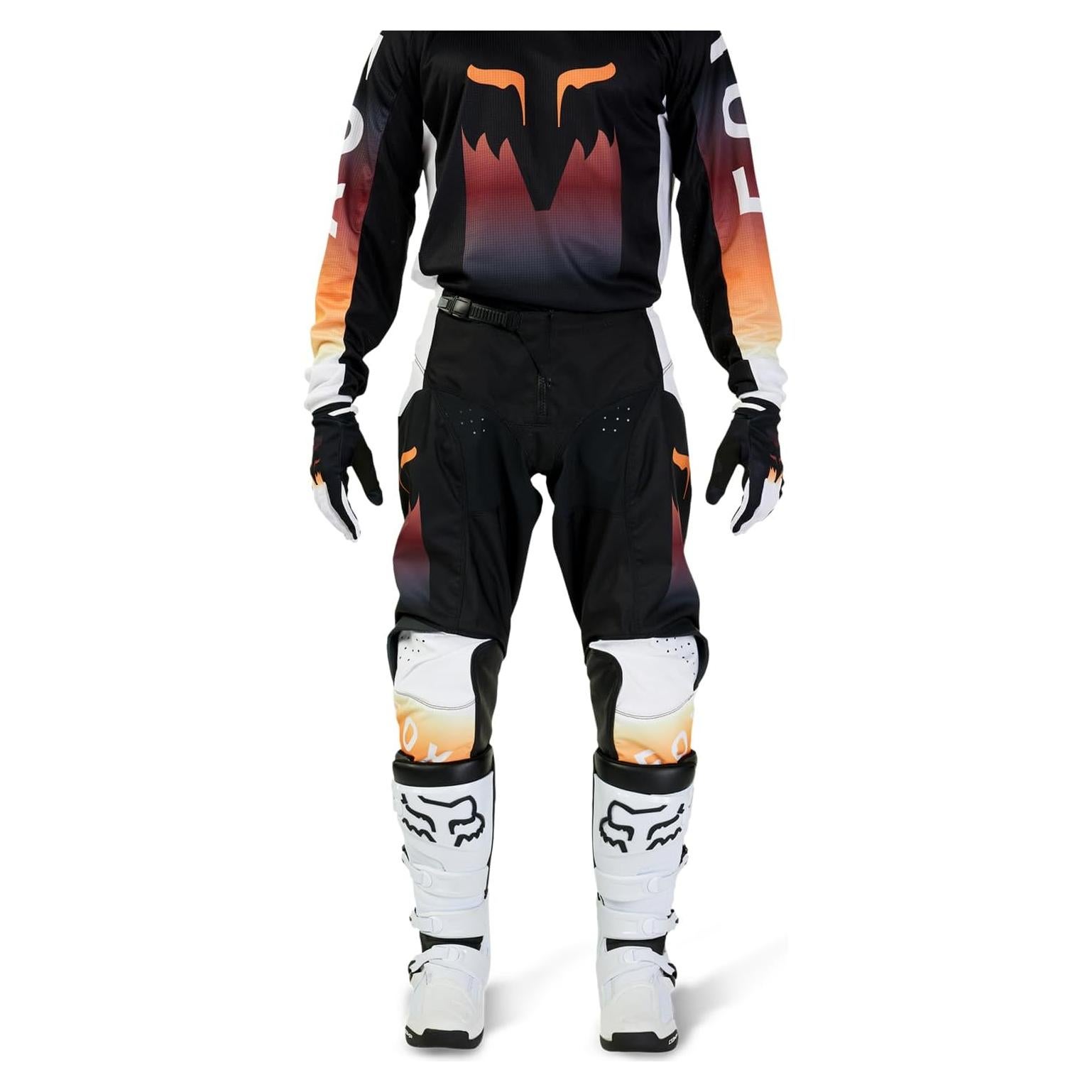 Pantalón de Motocross Fox Racing 180 Flora Hombre 36 Negro