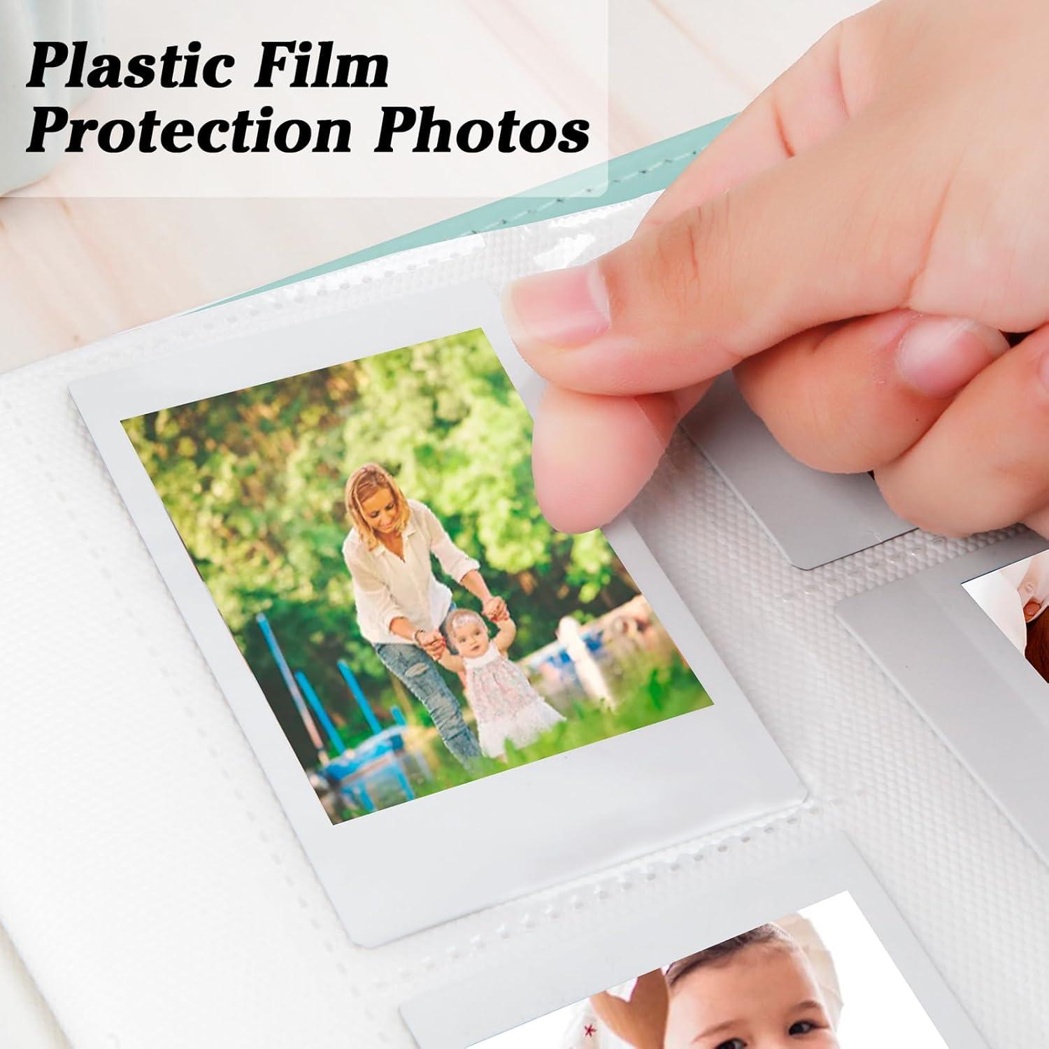 Álbum de fotos mini Ruibytree 360 bolsillos Verde