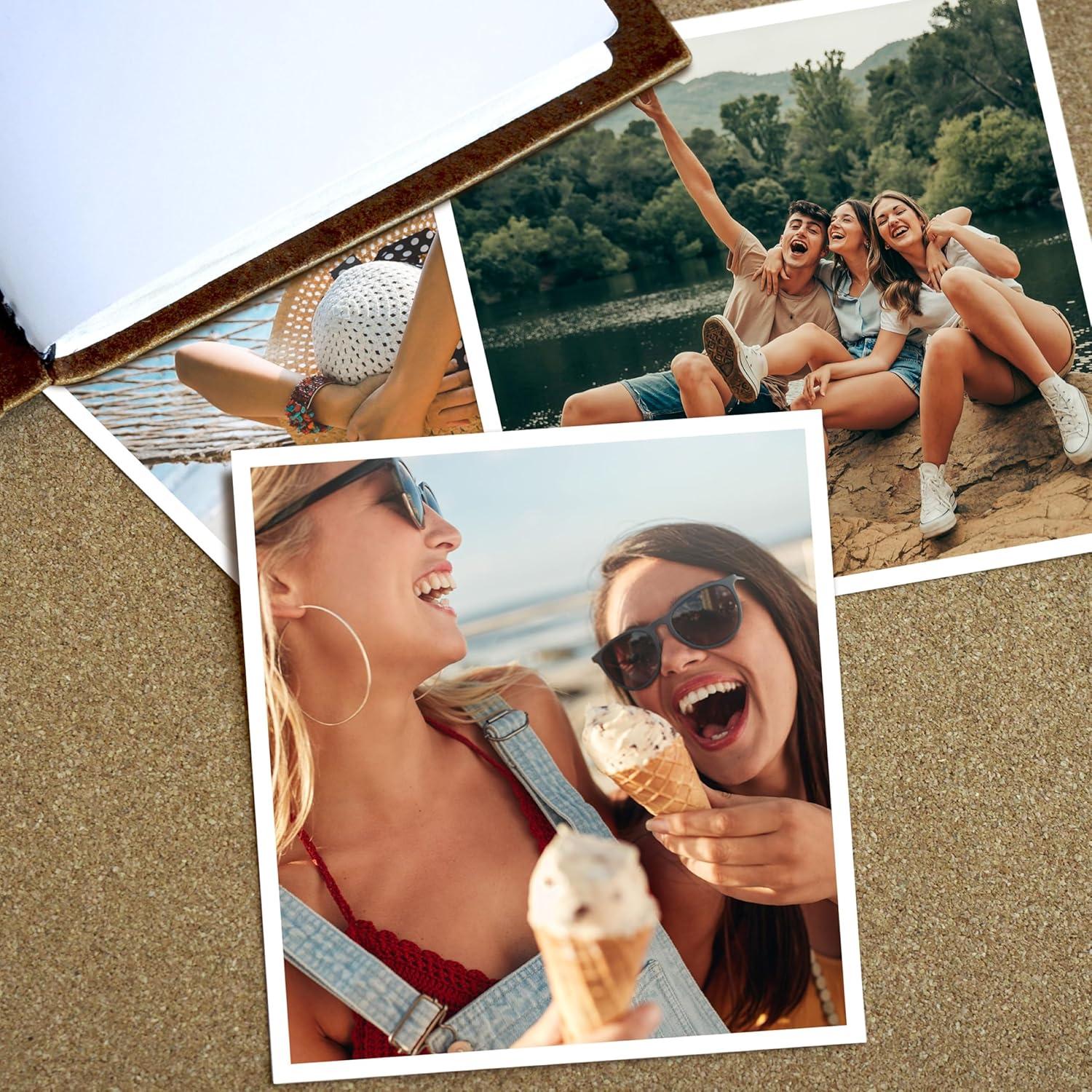 Papel Fotográfico Zink Autoadhesivo HP Sprocket 8.9x10.8cm - 20 Hojas