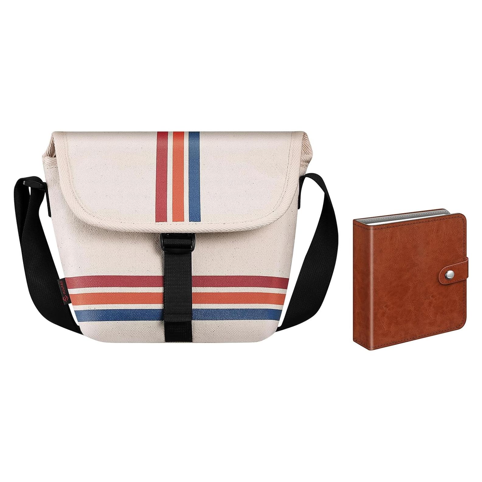 Bolsa de Cámara Fintie para Polaroid + Álbum 52 Fotos