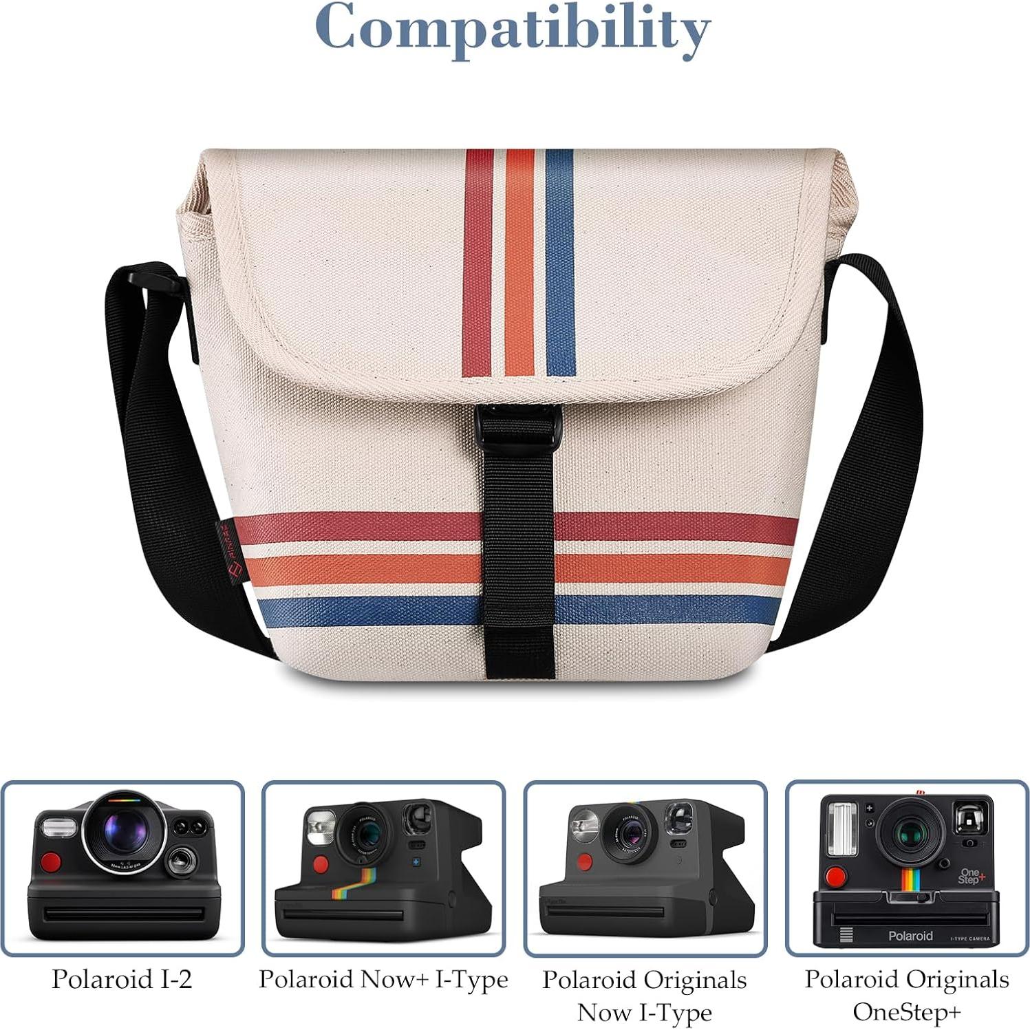 Bolsa de Cámara Fintie para Polaroid + Álbum 52 Fotos