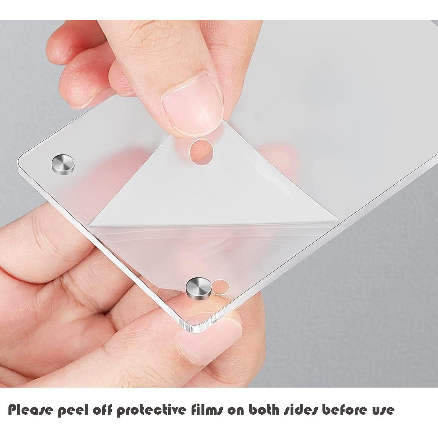 Marcos Magnéticos Acrílicos Orga'Neat para Fotos 6x9 cm - Paquete de 4