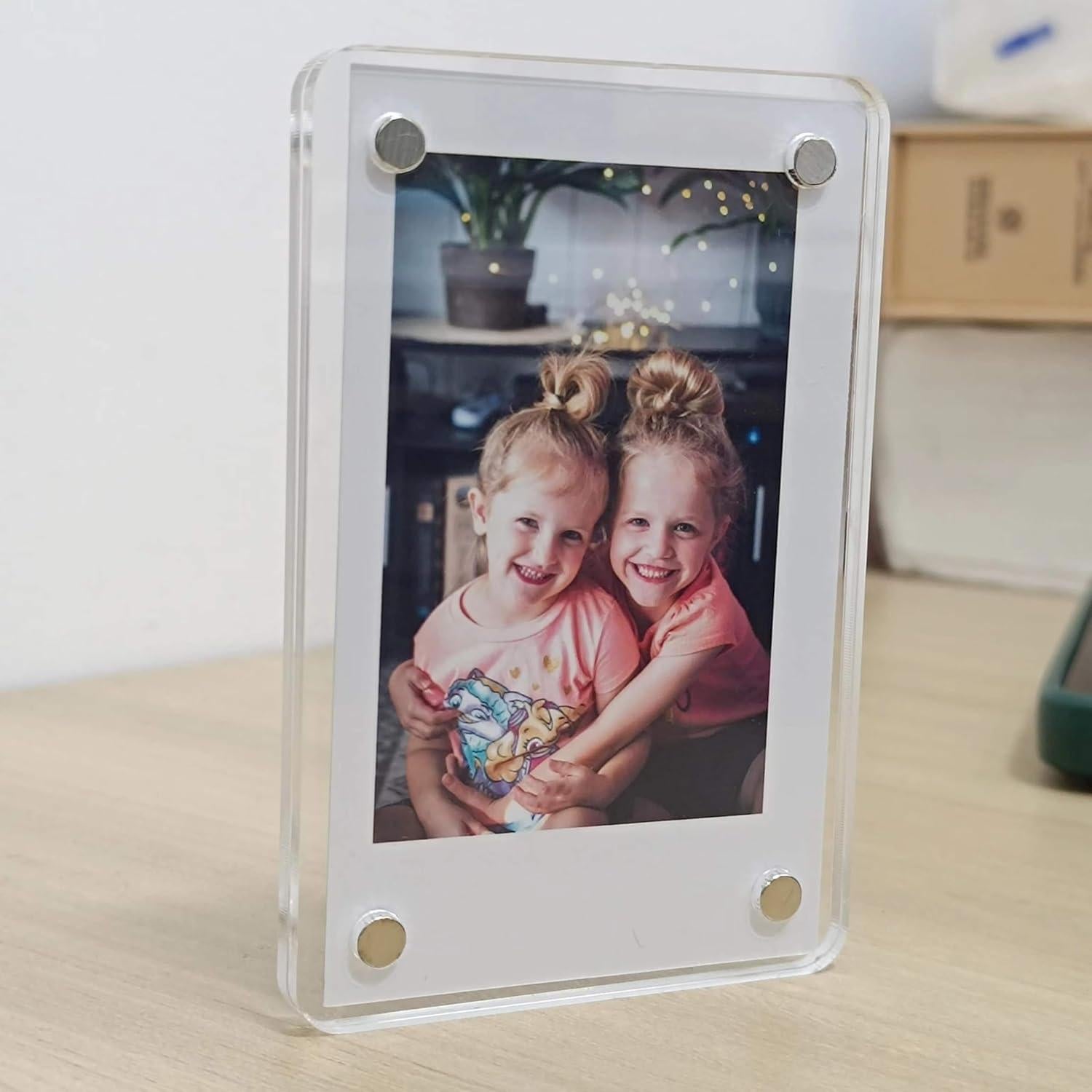 Marcos Magnéticos Acrílicos Orga'Neat para Fotos 6x9 cm - Paquete de 4