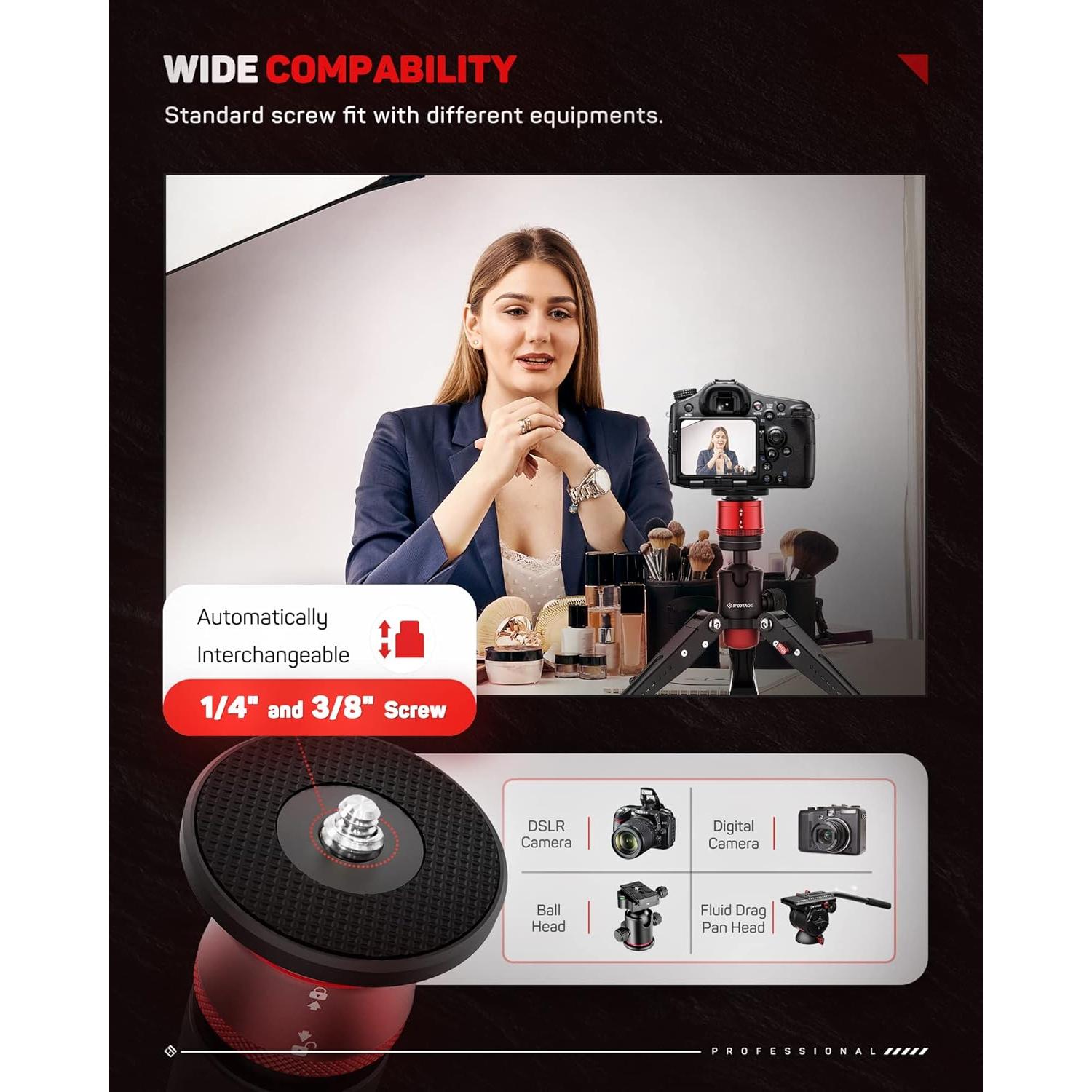 Trípode Mini Profesional IFOOTAGE BASE para Fotografía